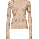T-shirt  " Negus " con strass 2512941031600 001 SPORTMAX 