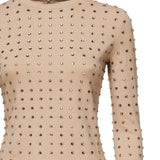 T-shirt  " Negus " con strass 2512941031600 001 SPORTMAX 