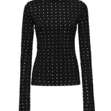 T-shirt  " Negus " con strass 2512941031600 002 SPORTMAX 