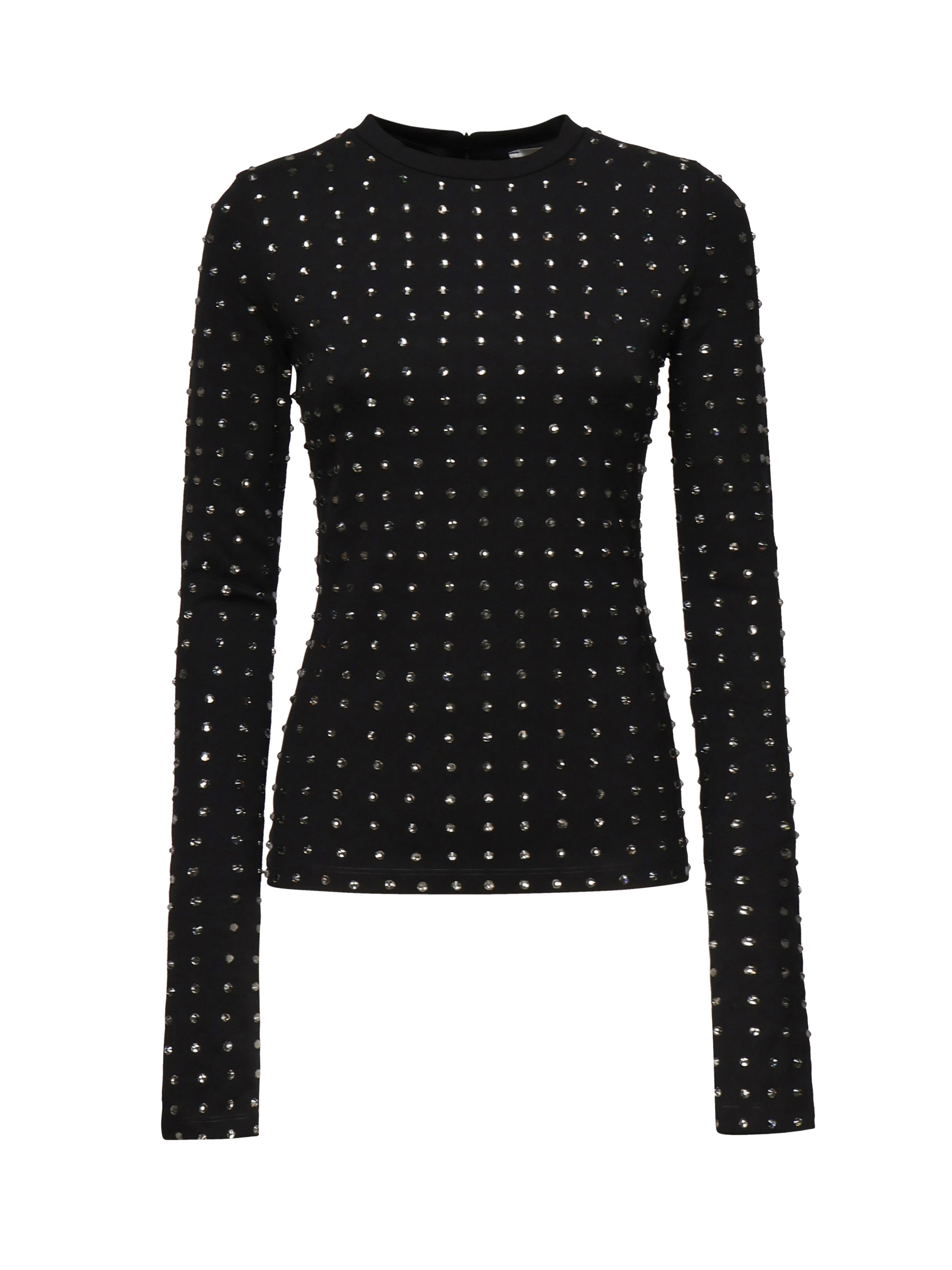 T-shirt  " Negus " con strass 2512941031600 002 SPORTMAX 
