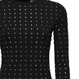 T-shirt  " Negus " con strass 2512941031600 002 SPORTMAX 