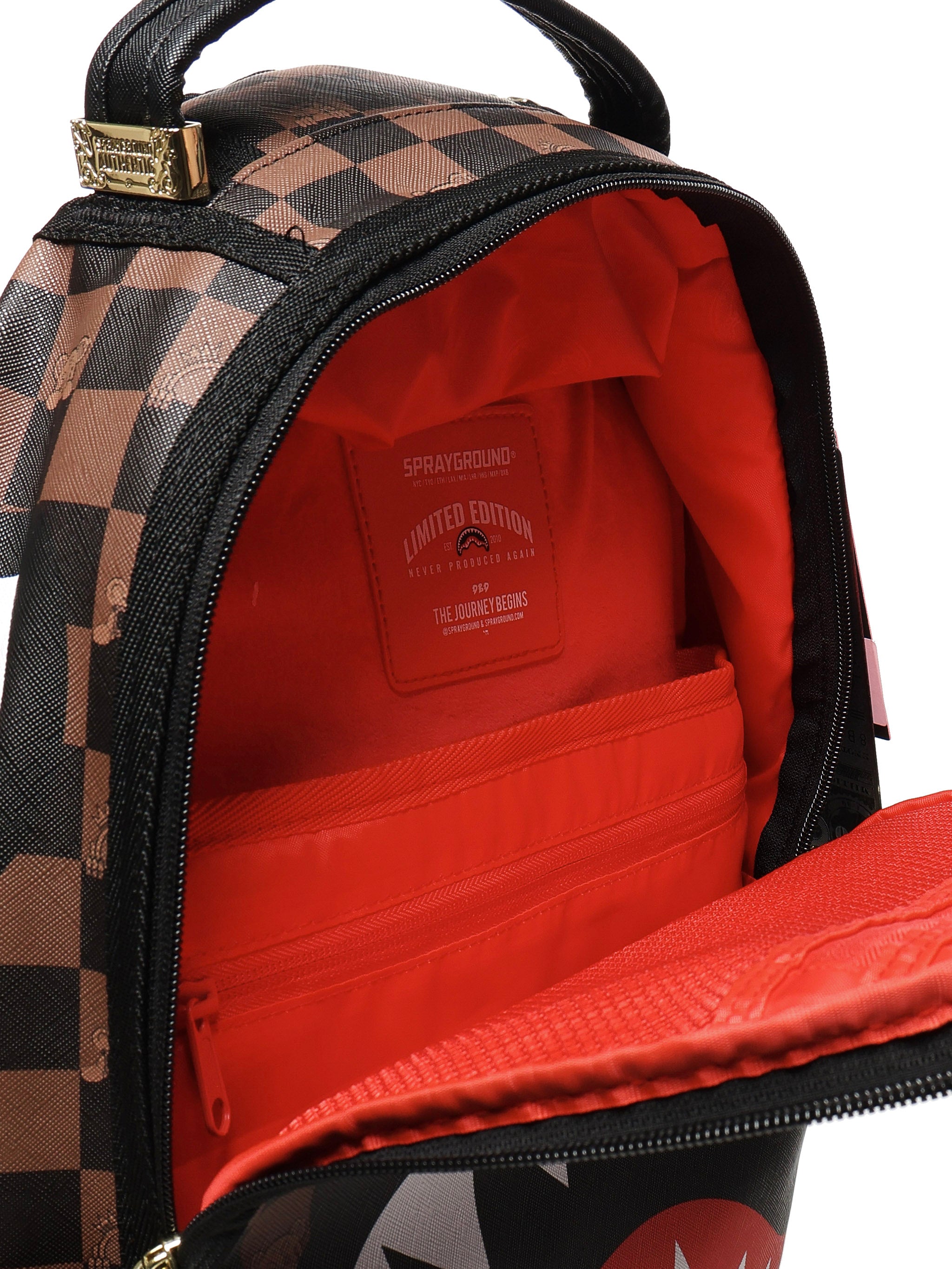 Zaino Peeking Character Check 910B7331NSZ  SPRAYGROUND 