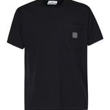 T-shirt con toppa Compass K1S152100219 S0057V0020 STONE ISLAND 