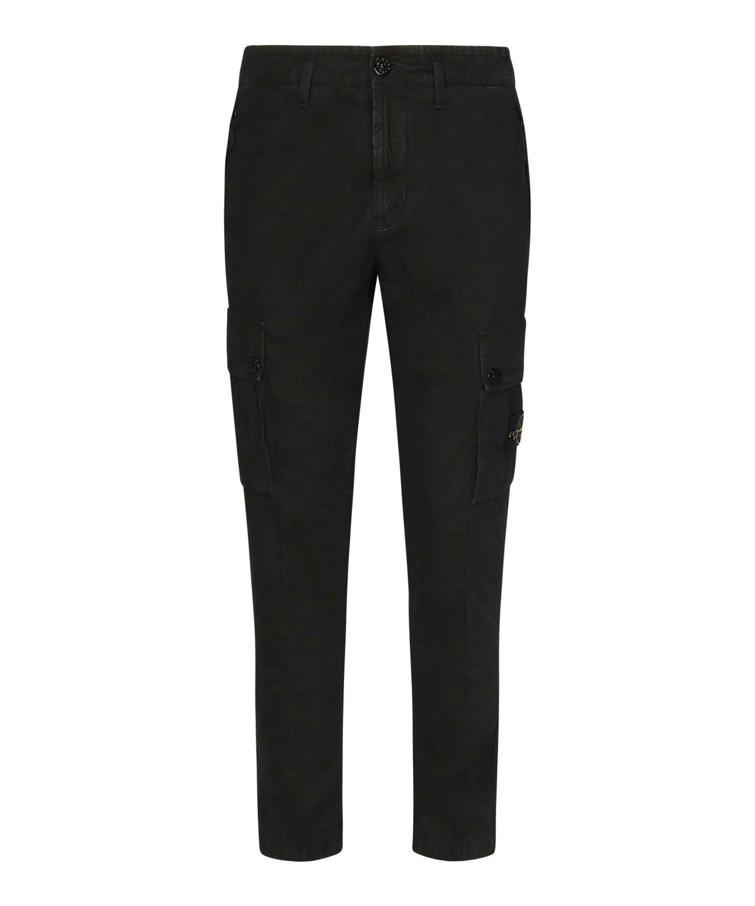 Pantalone cargo in tela di cotone biologico <BR/> K1S153100303 S00WAV0129 STONE ISLAND 