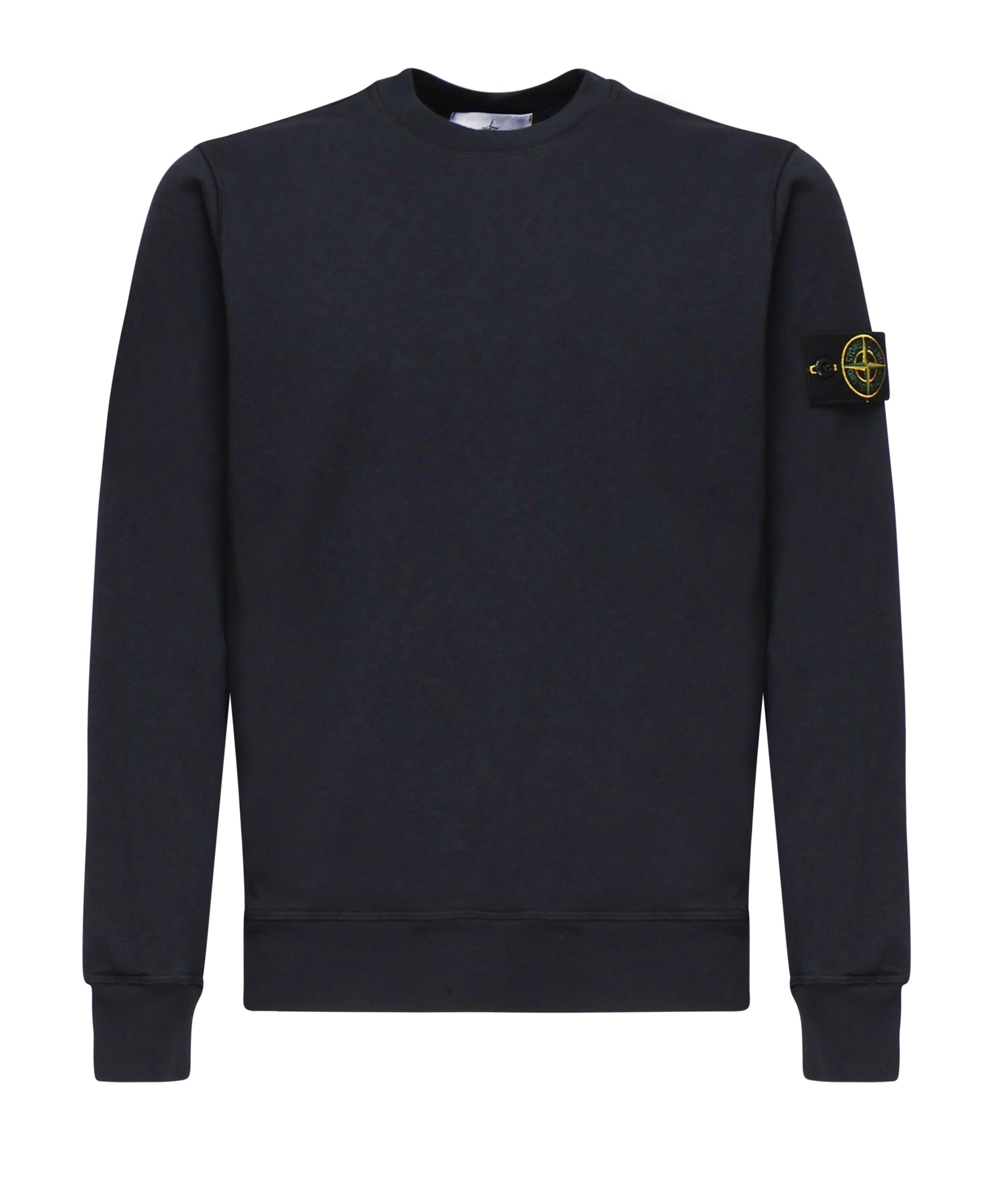 Felpa girocollo con effetto fiammato<BR/> K1S156100020 S0060V0020 STONE ISLAND 