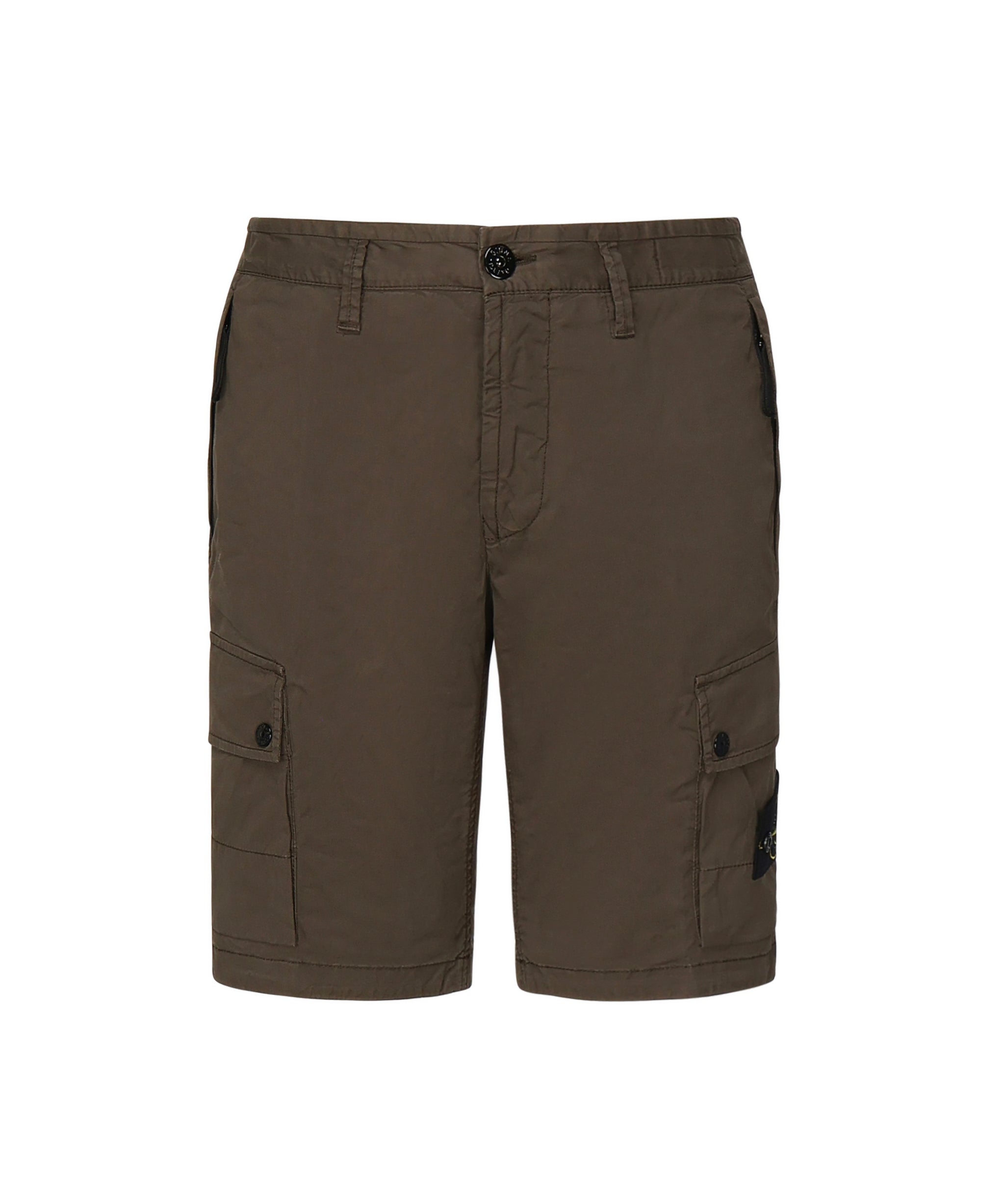 Bermuda cargo aderenti con tasche con cerniera K1S15L100011 S0010V0054 STONE ISLAND 