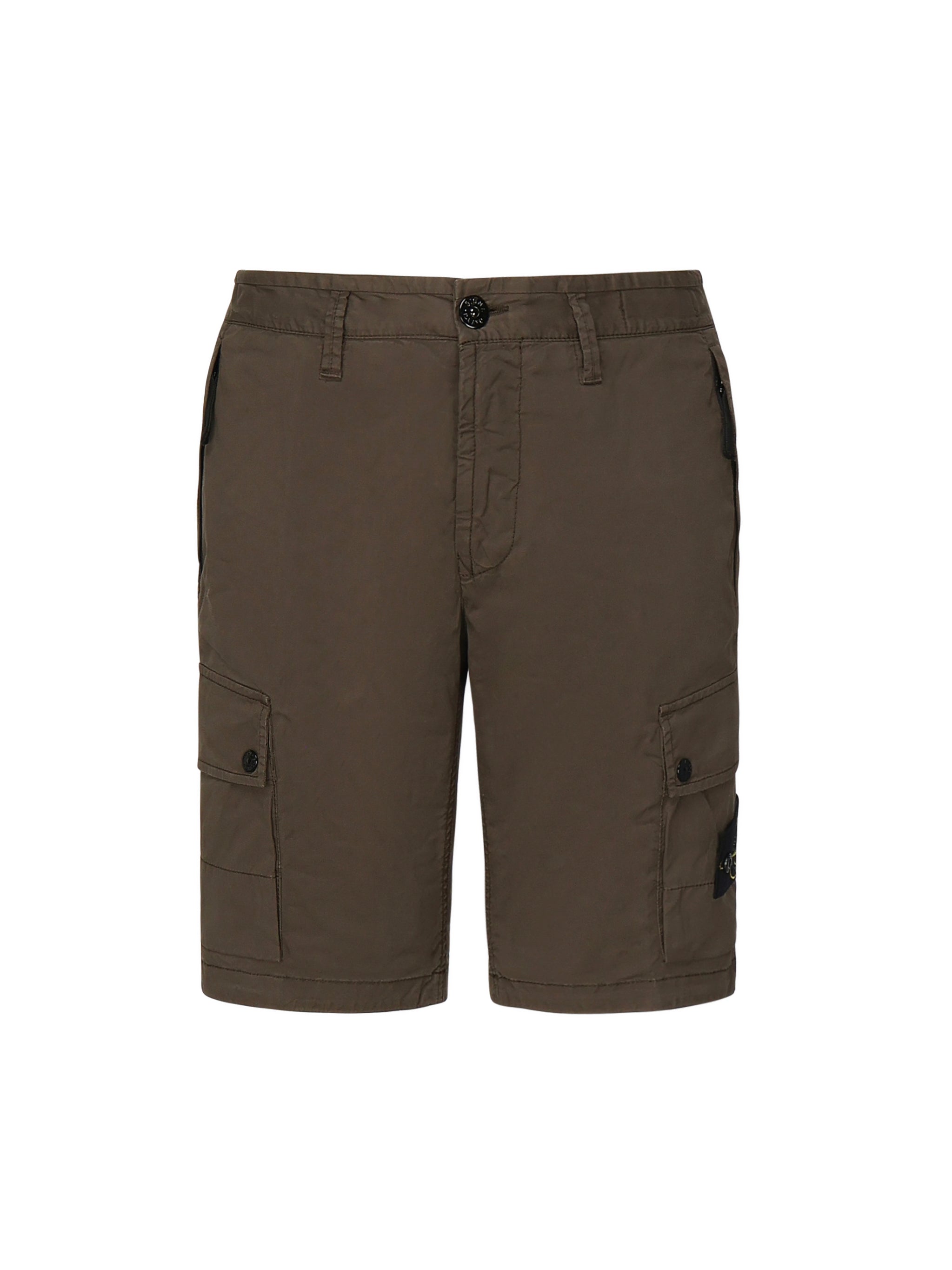Bermuda cargo aderenti con tasche con cerniera K1S15L100011 S0010V0054 STONE ISLAND 