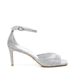 Sandali Nudistia in lurex SH998SLV  STUART WEITZMAN 