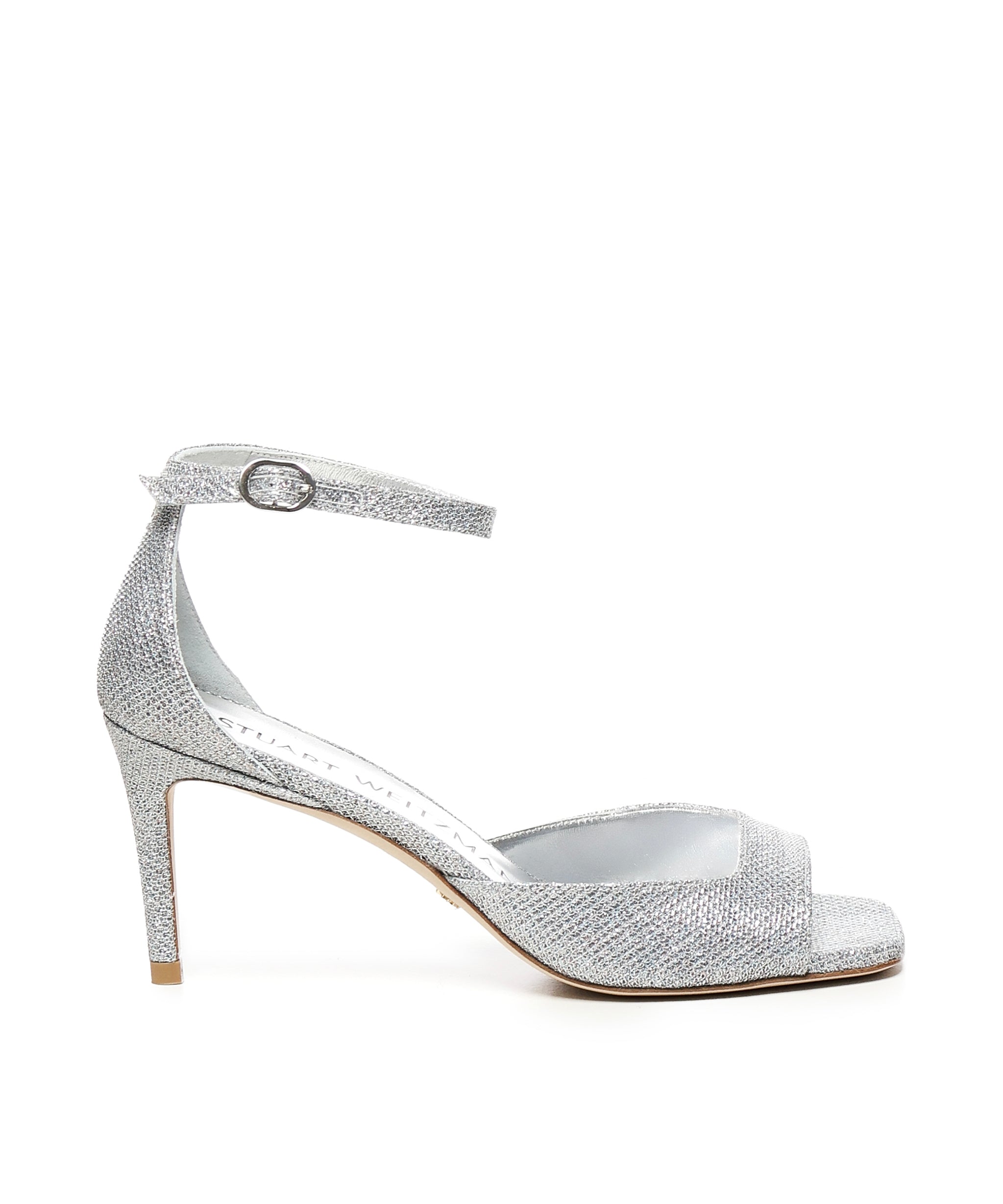 Sandali Nudistia in lurex SH998SLV  STUART WEITZMAN 