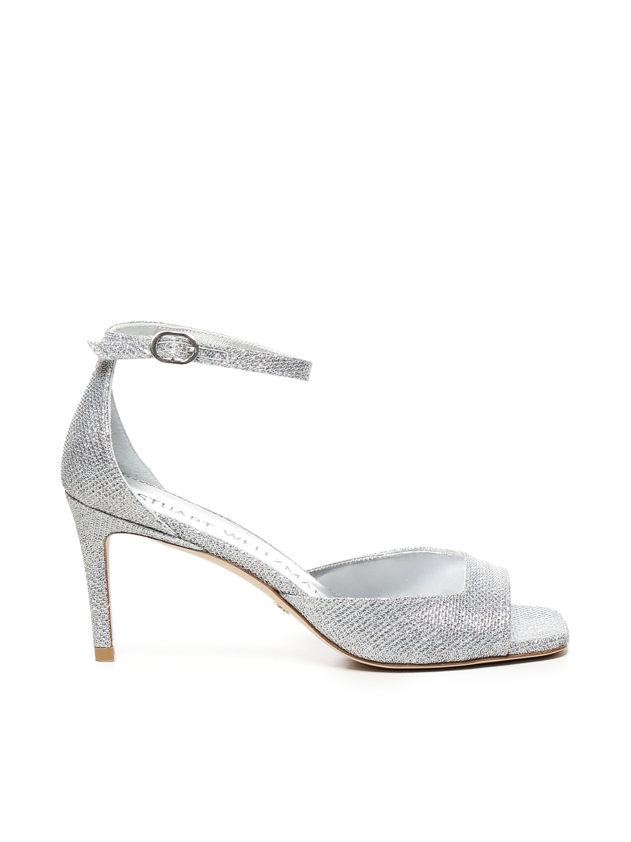 Sandali Nudistia in lurex SH998SLV  STUART WEITZMAN 
