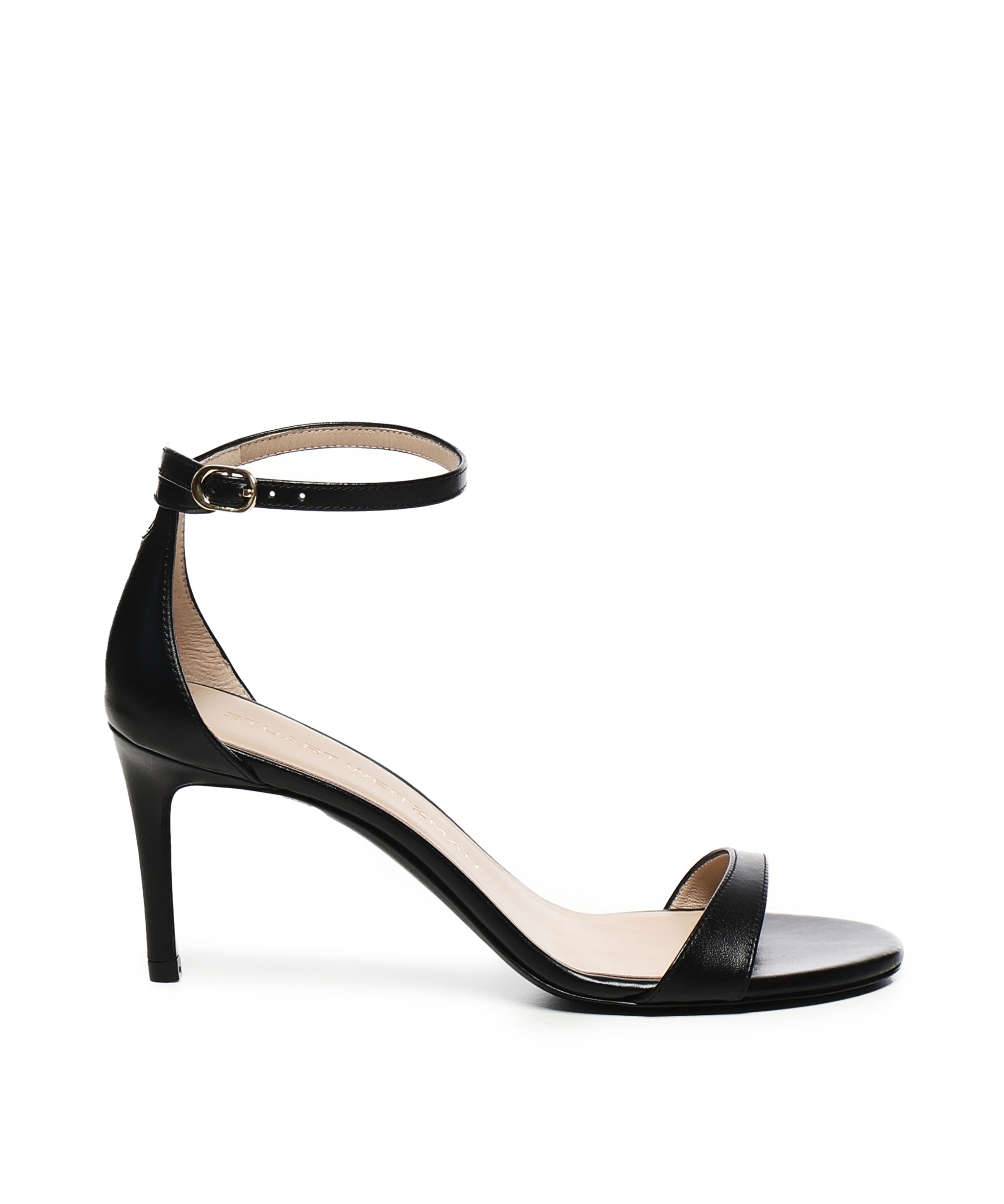 NUDIST II SANDAL 75 SK306BLK  STUART WEITZMAN 