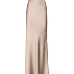 Gonna lunga in raso T170351A TNP229GREIGE THE ANDAMANE 