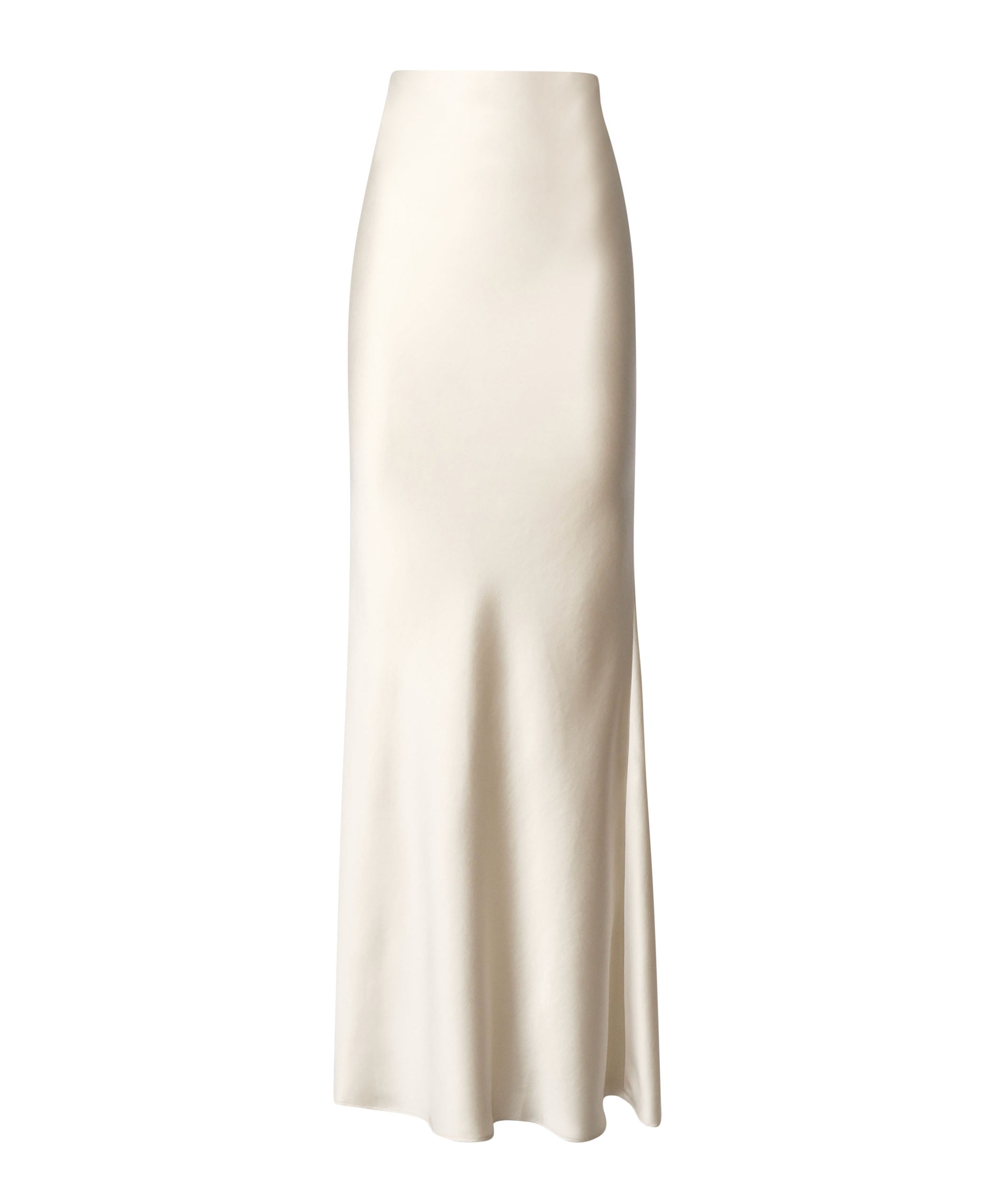 Gonna lunga in raso T170351A TNP229IVORY THE ANDAMANE 