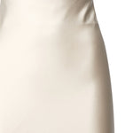 Gonna lunga in raso T170351A TNP229IVORY THE ANDAMANE 
