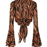 Top Wynn con stampa zebra TM170949B TNC130856 THE ANDAMANE 