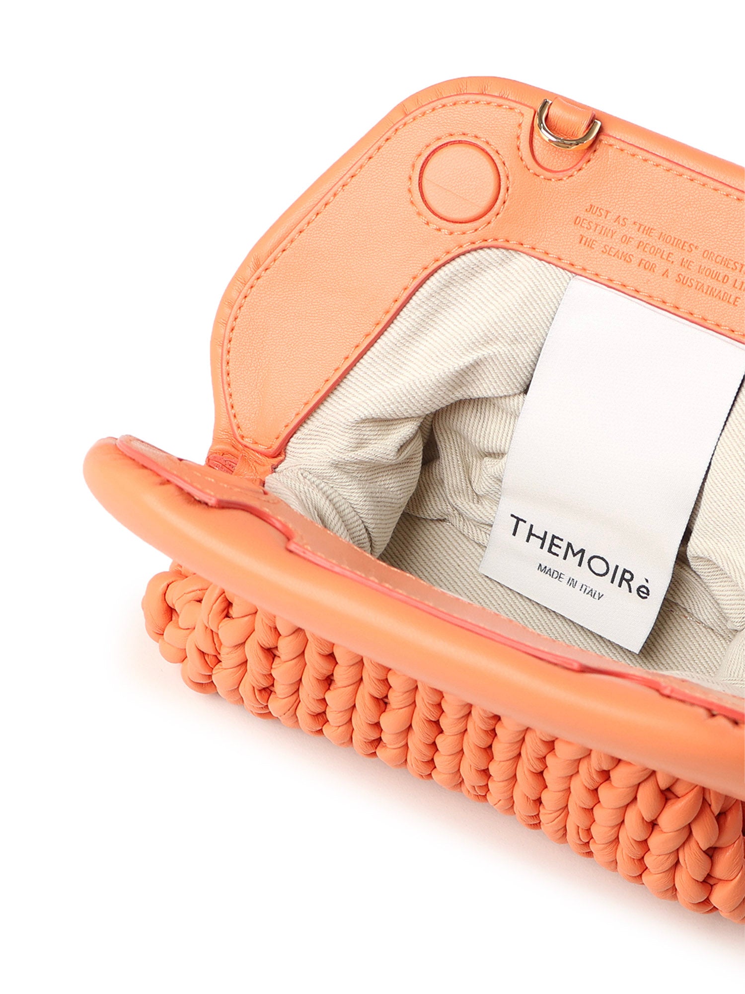 Mini bag "Gea Knitted" TMPS23GKN32 APRICOT THEMOIRè 