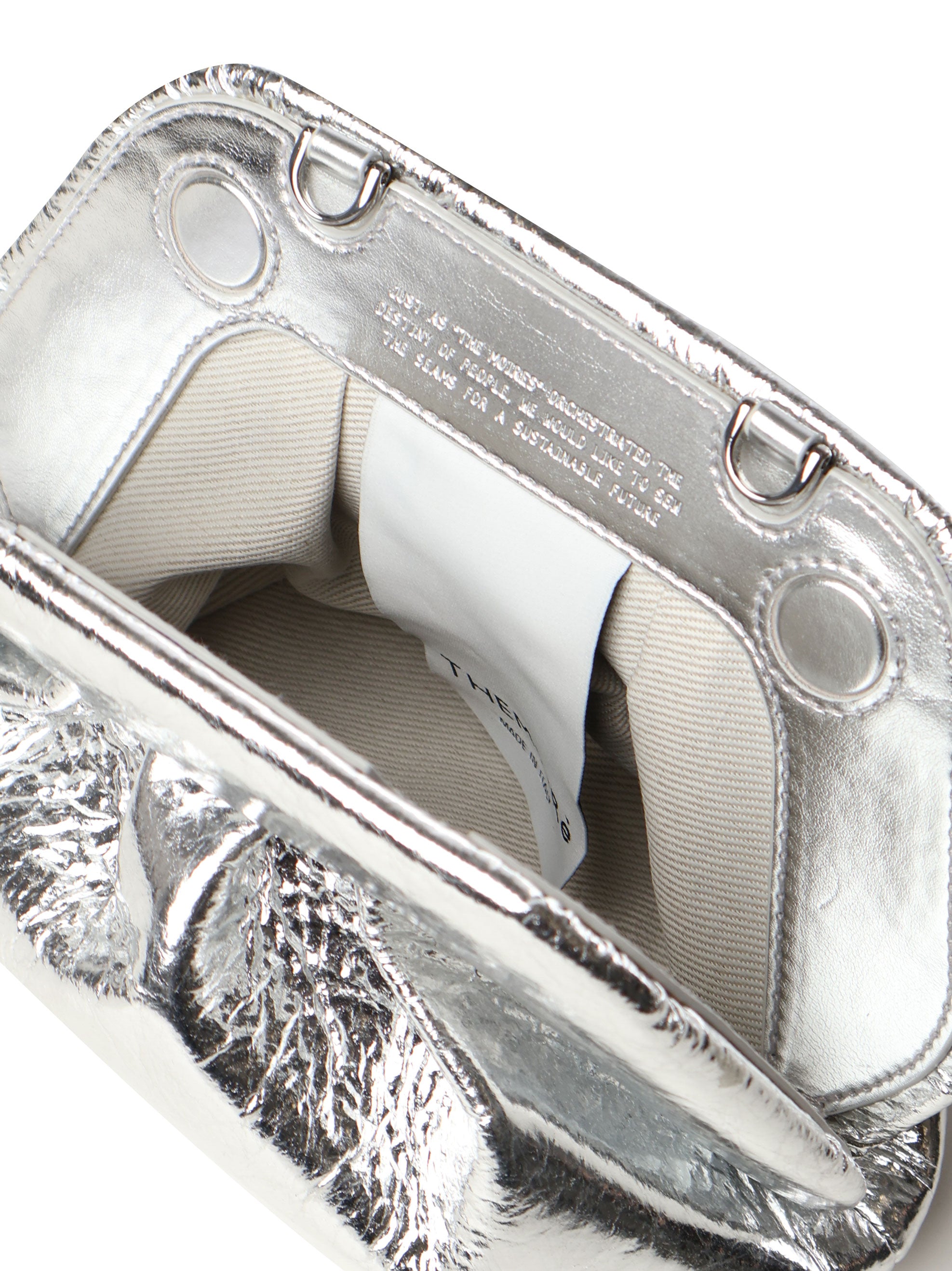 Clutch Gea Pineapple TMSR25GPI18 SILVER THEMOIRè 