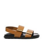 Sandalo a fasce in pelle XXW68K0JE60N6M 9999 TOD'S 