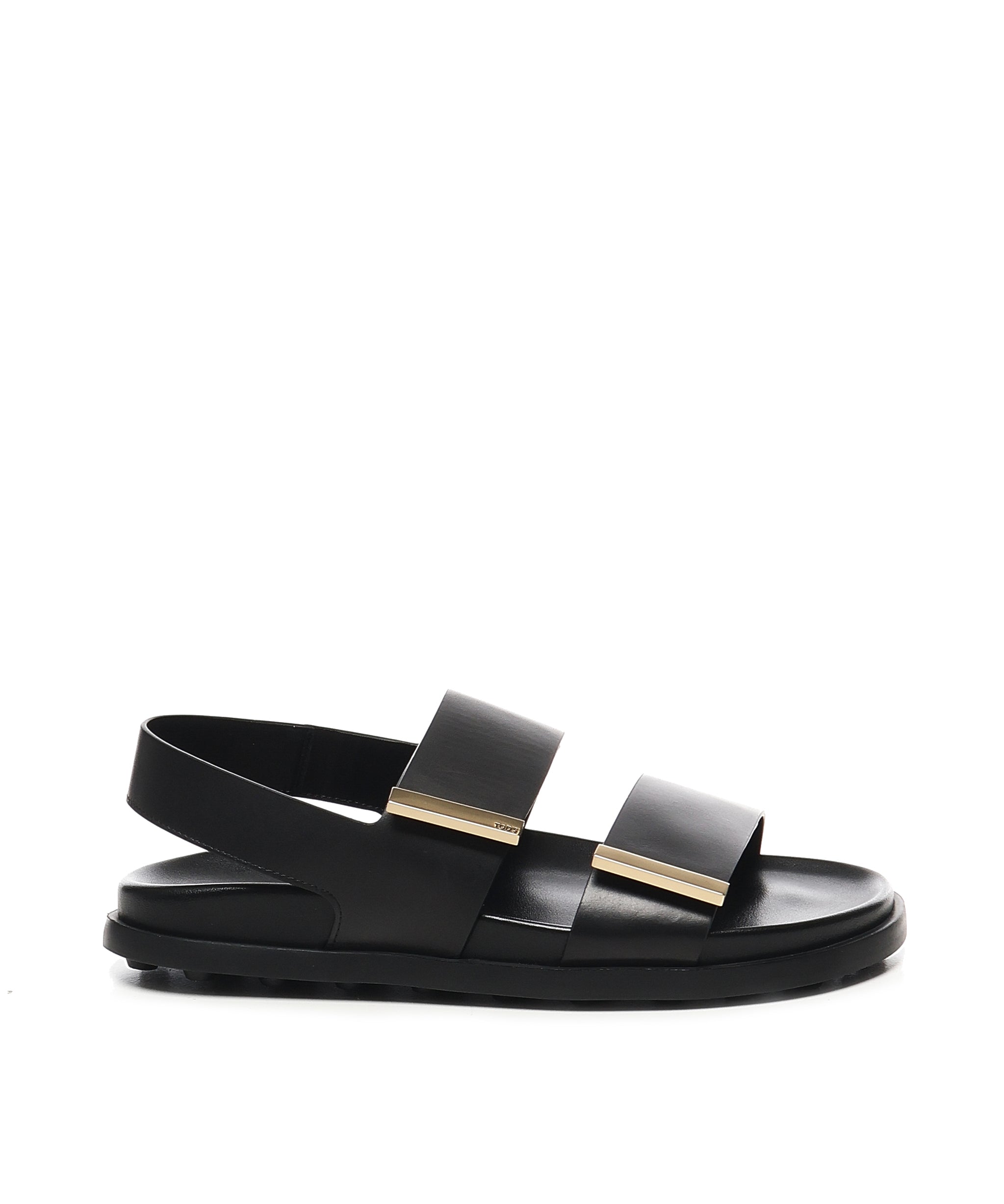 Sandalo a fasce in pelle XXW68K0JE60N6M B999 TOD'S 