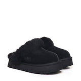 Sabot Disquette in suede e shearling 1122550 W DISQUETTEBLK UGG 