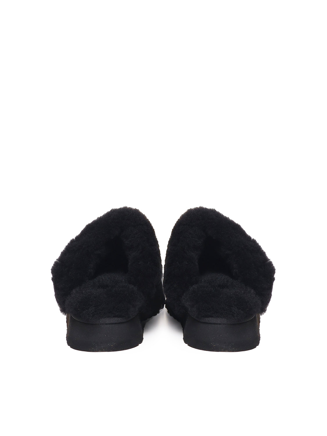 Sabot Disquette in suede e shearling 1122550 W DISQUETTEBLK UGG 