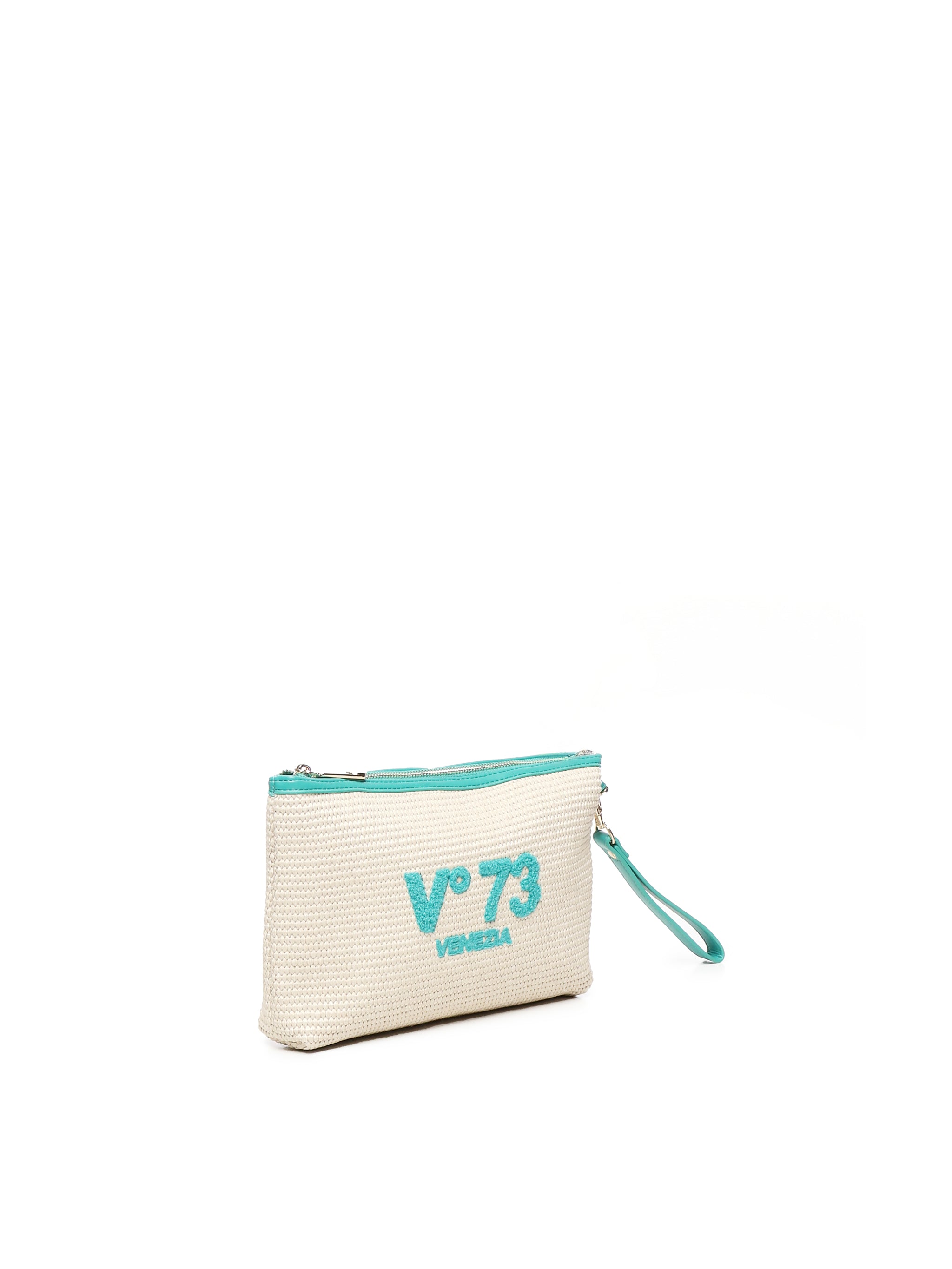 Pochette Beauty Inge 73BE8VL558 INGEOFF WHITE/SMERALDO V° 73 