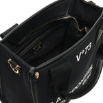 Borsa tote Responsability in canvas e ecopelle 73BS6AF02 RESPONSIBILITY BISNERO V° 73 