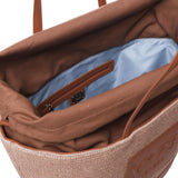 Borsa shopping Cat 73BS7OG01 CATNATURALE/CUOIO V° 73 