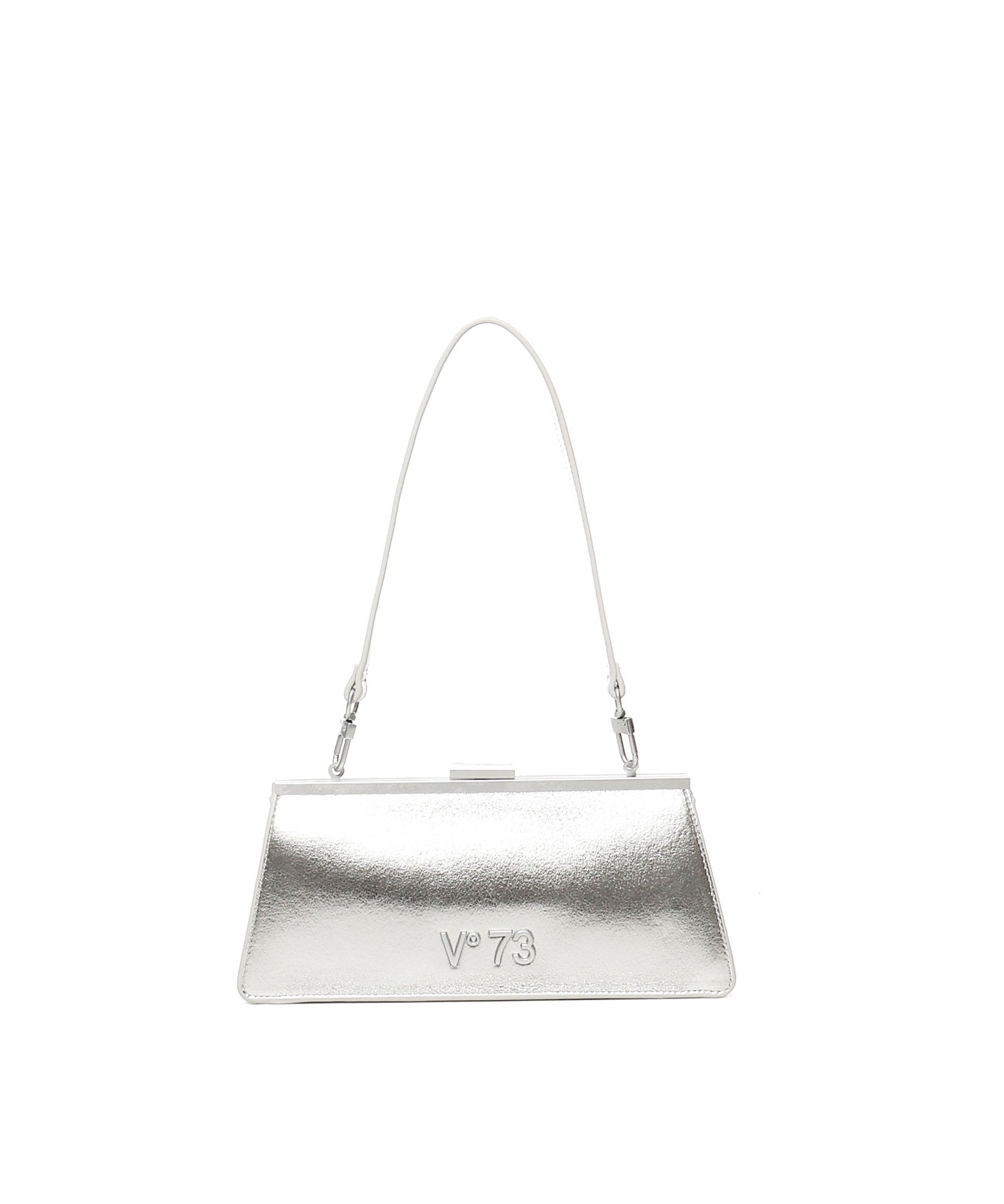 Clutch Crow Sports metallizzata 73BS7Q302 CROWARGENTO V° 73 