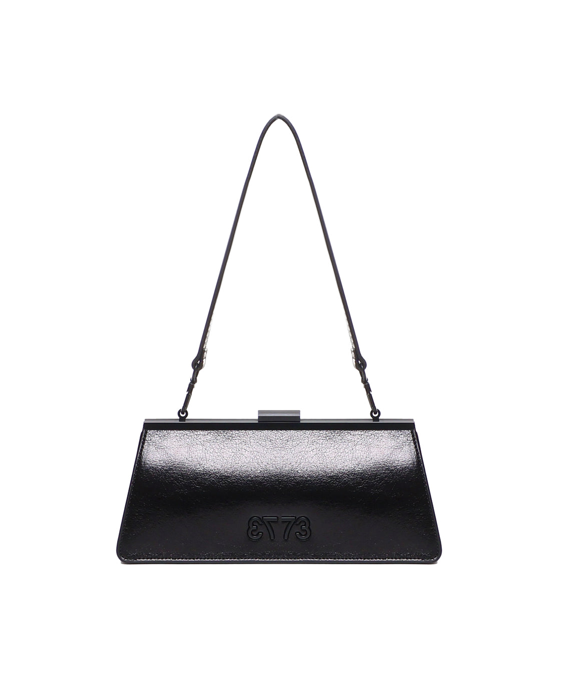 Clutch Crow Sports metallizzata 73BS7Q302 CROWNERO V° 73 