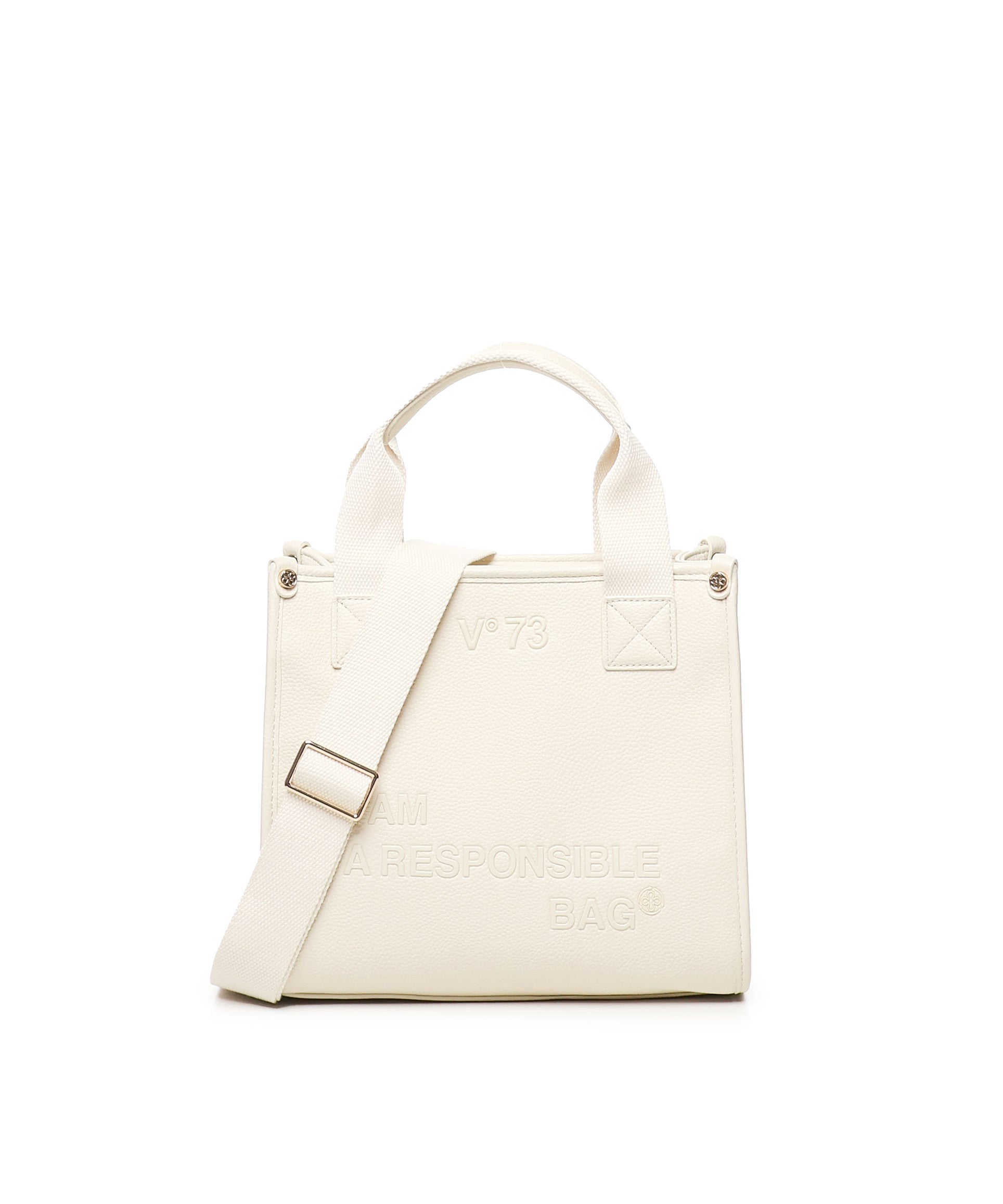 Borsa shopping responsability Now 73BS8F301 RESPONSIBILITY NOWOFF WHITE V° 73 
