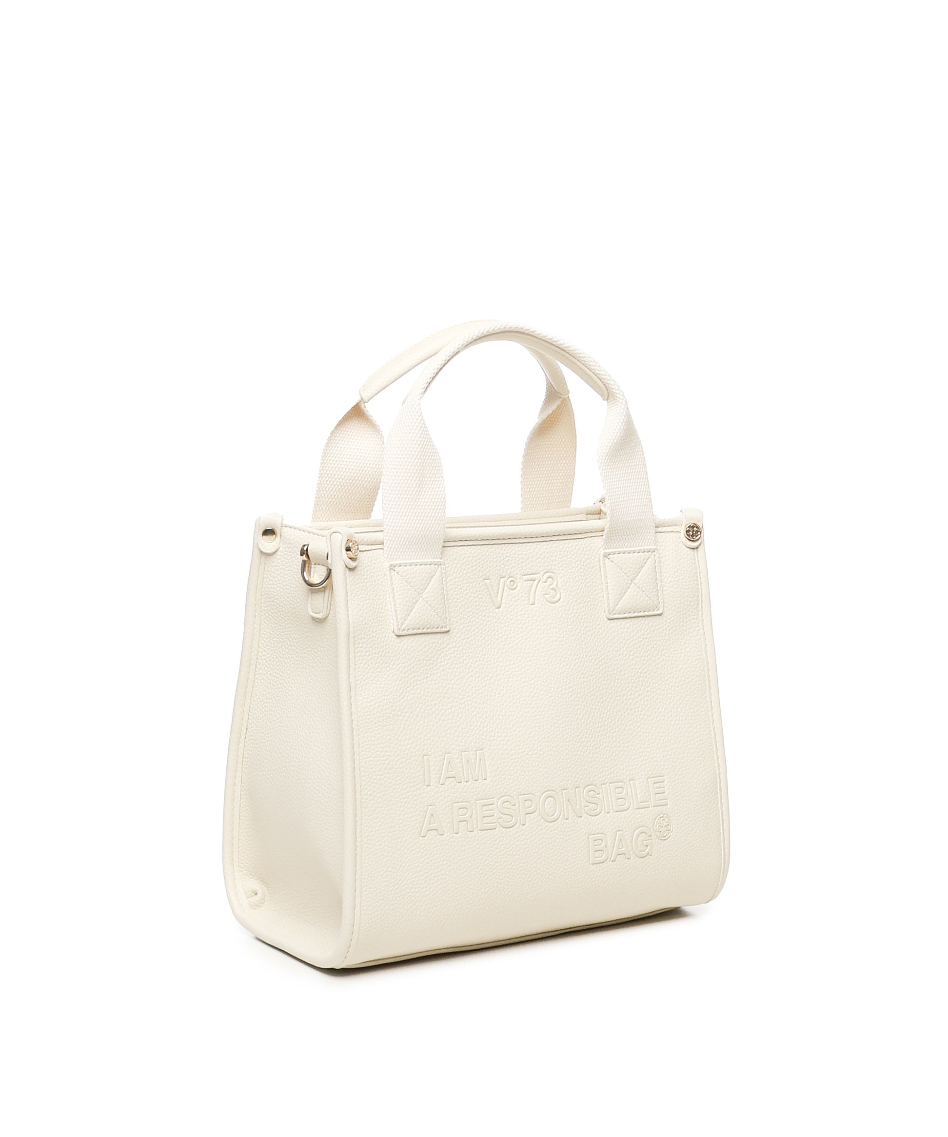 Borsa shopping responsability Now 73BS8F301 RESPONSIBILITY NOWOFF WHITE V° 73 