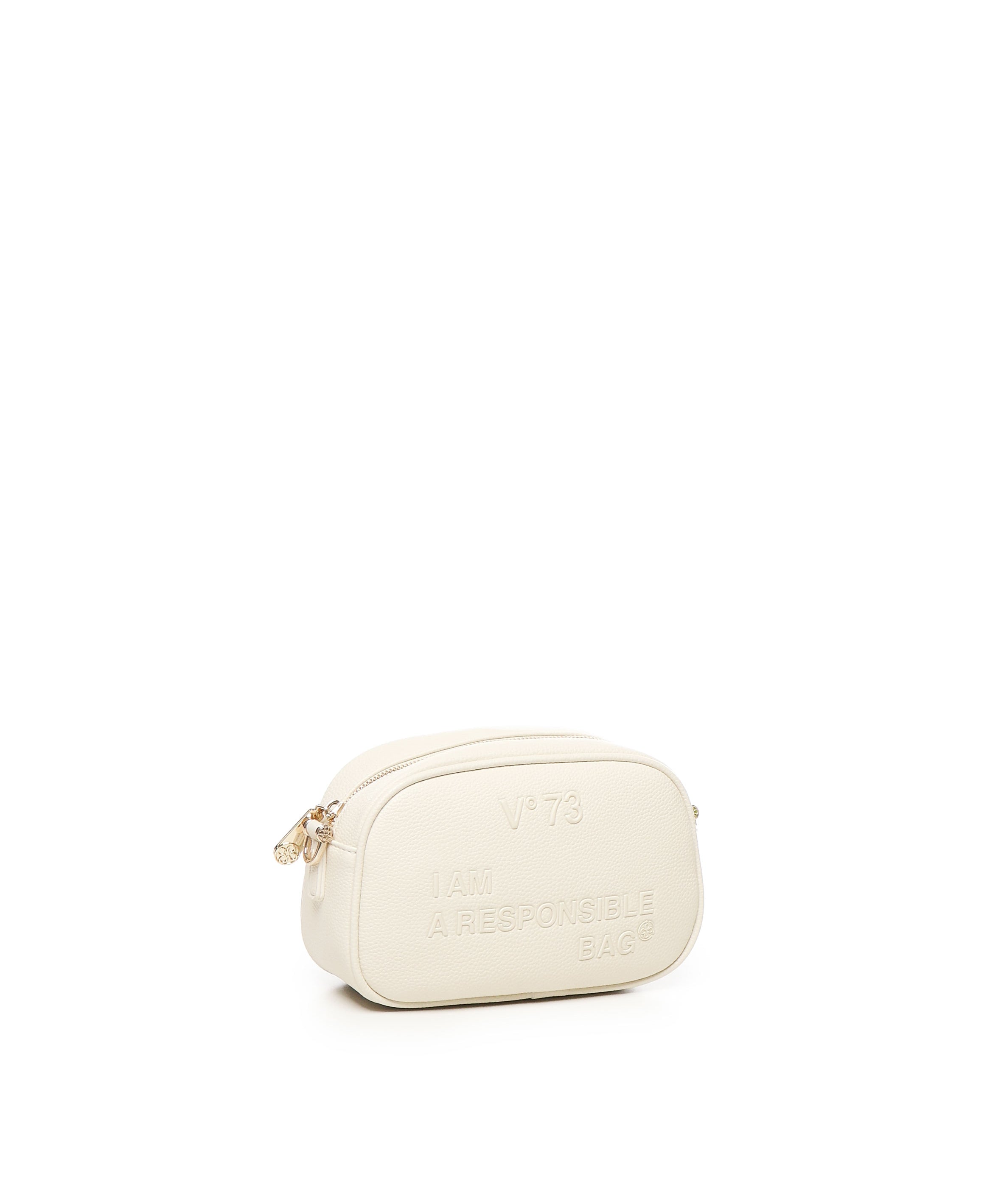 Borsa a tracolla Resposability Now<BR/> 73BS8F304 RESPONSIBILITY NOWOFF WHITE V° 73 