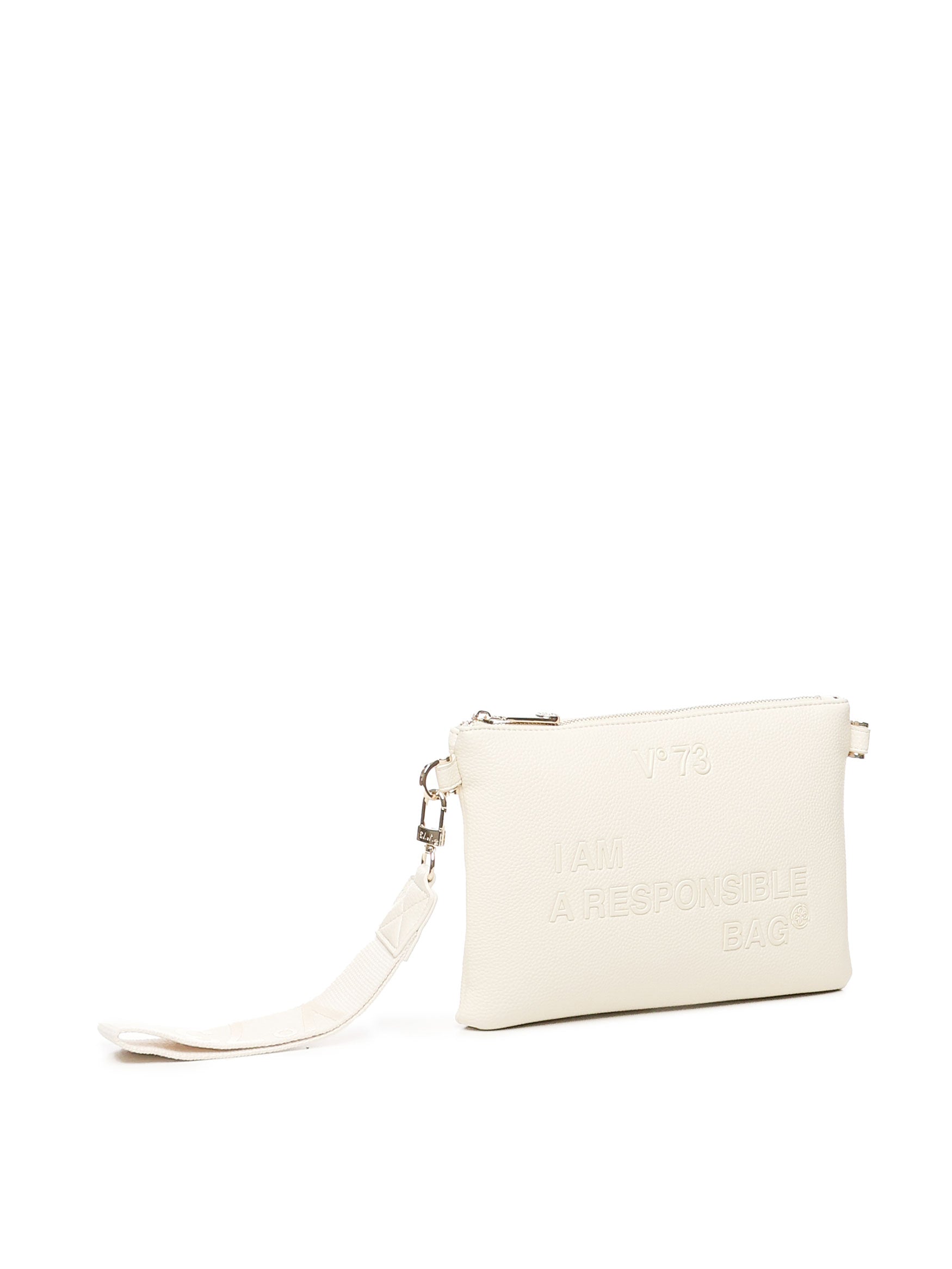 Borsa a tracolla Responsability Now 73BS8F306 RESPONSIBILITY NOWOFF WHITE V° 73 