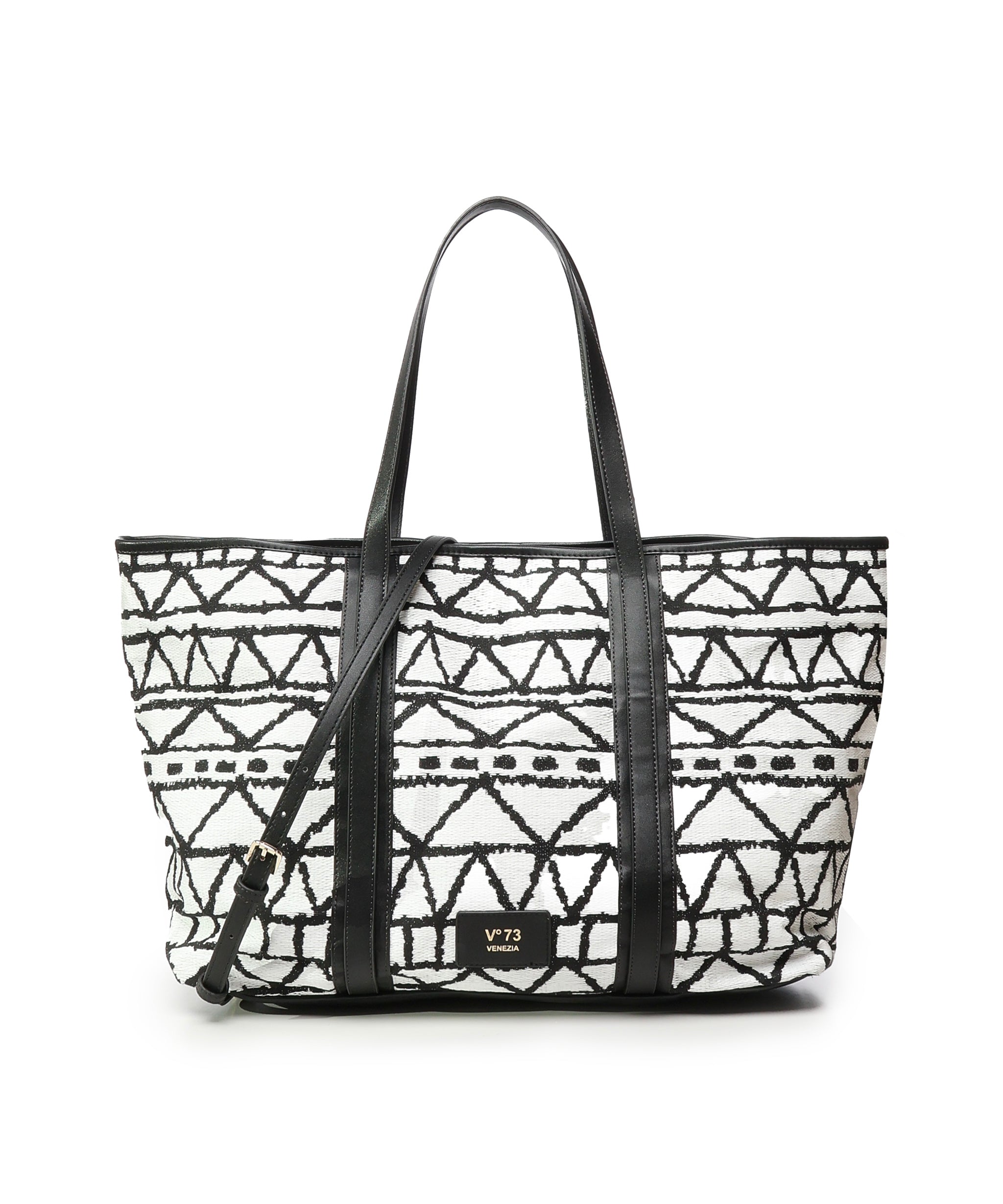 Borsa Tote Beth 73BS8VH01 BETHNERO/BIANCO V° 73 