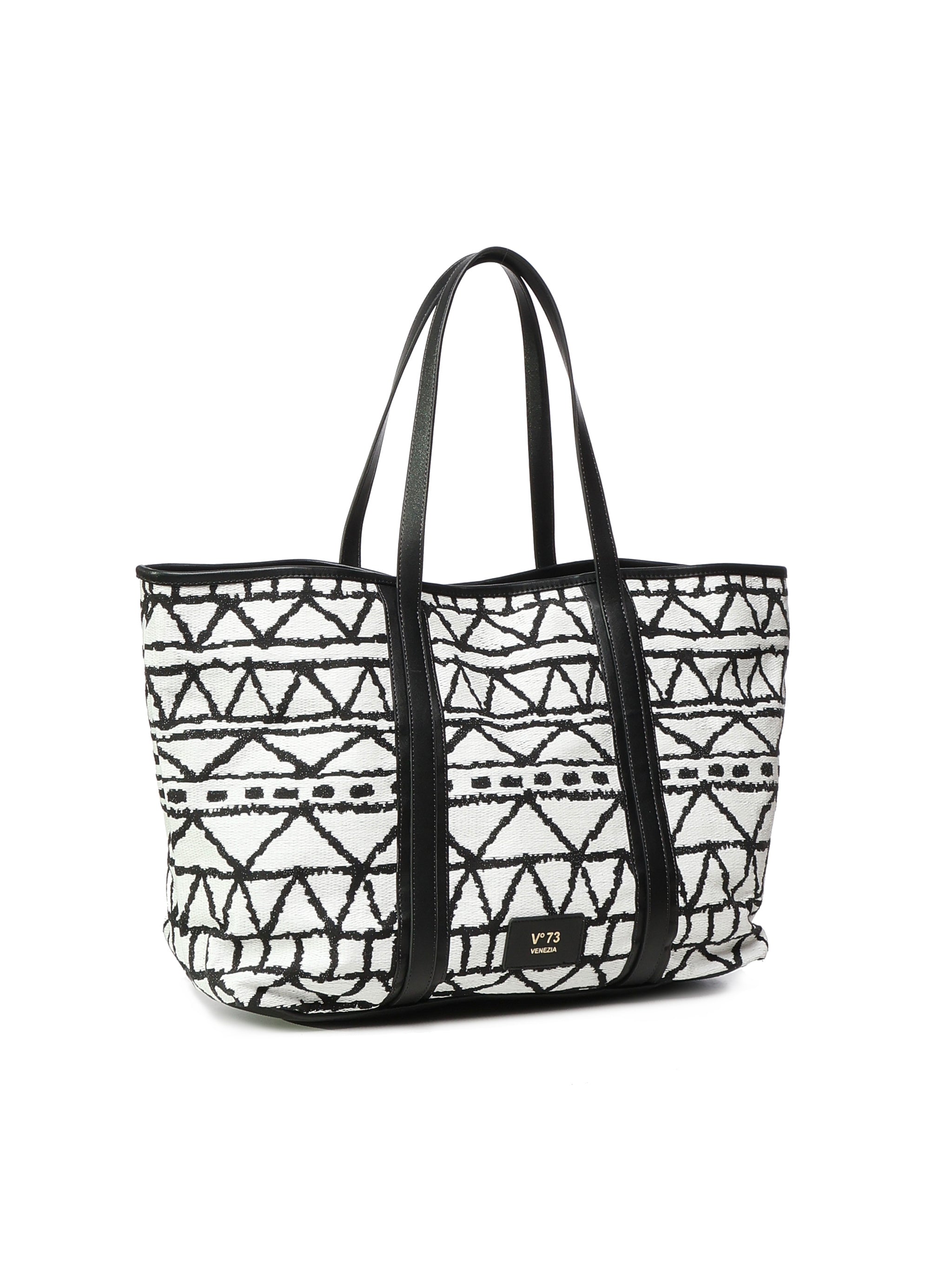 Borsa Tote Beth 73BS8VH01 BETHNERO/BIANCO V° 73 