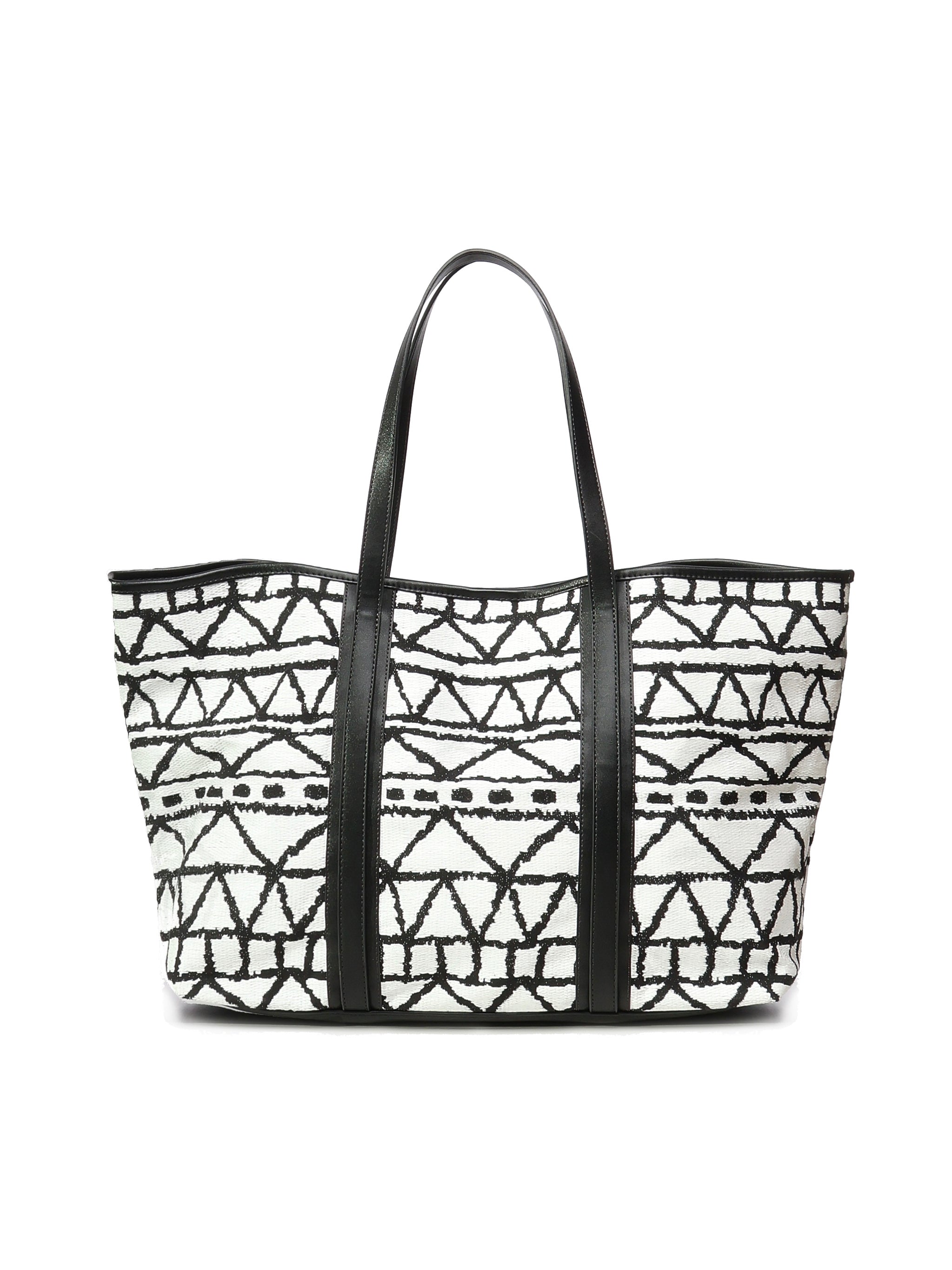 Borsa Tote Beth 73BS8VH01 BETHNERO/BIANCO V° 73 