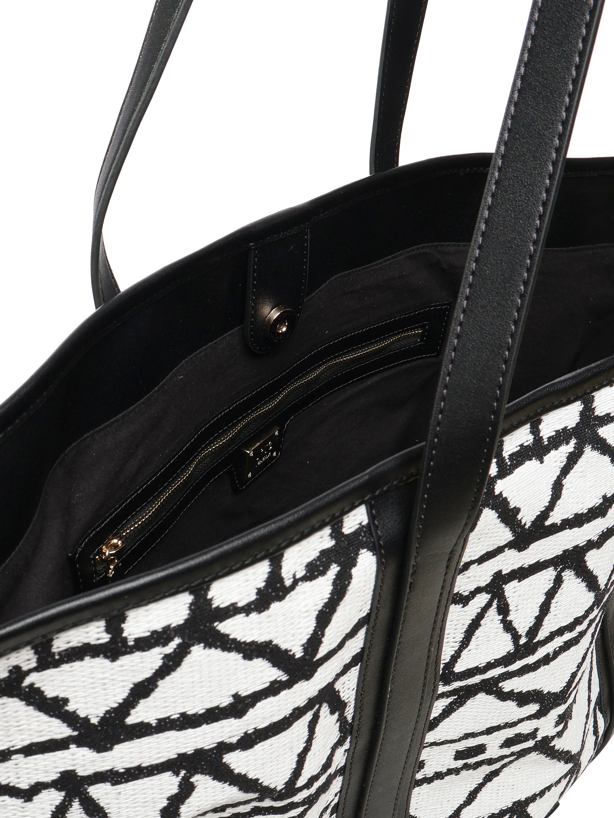 Borsa Tote Beth 73BS8VH01 BETHNERO/BIANCO V° 73 