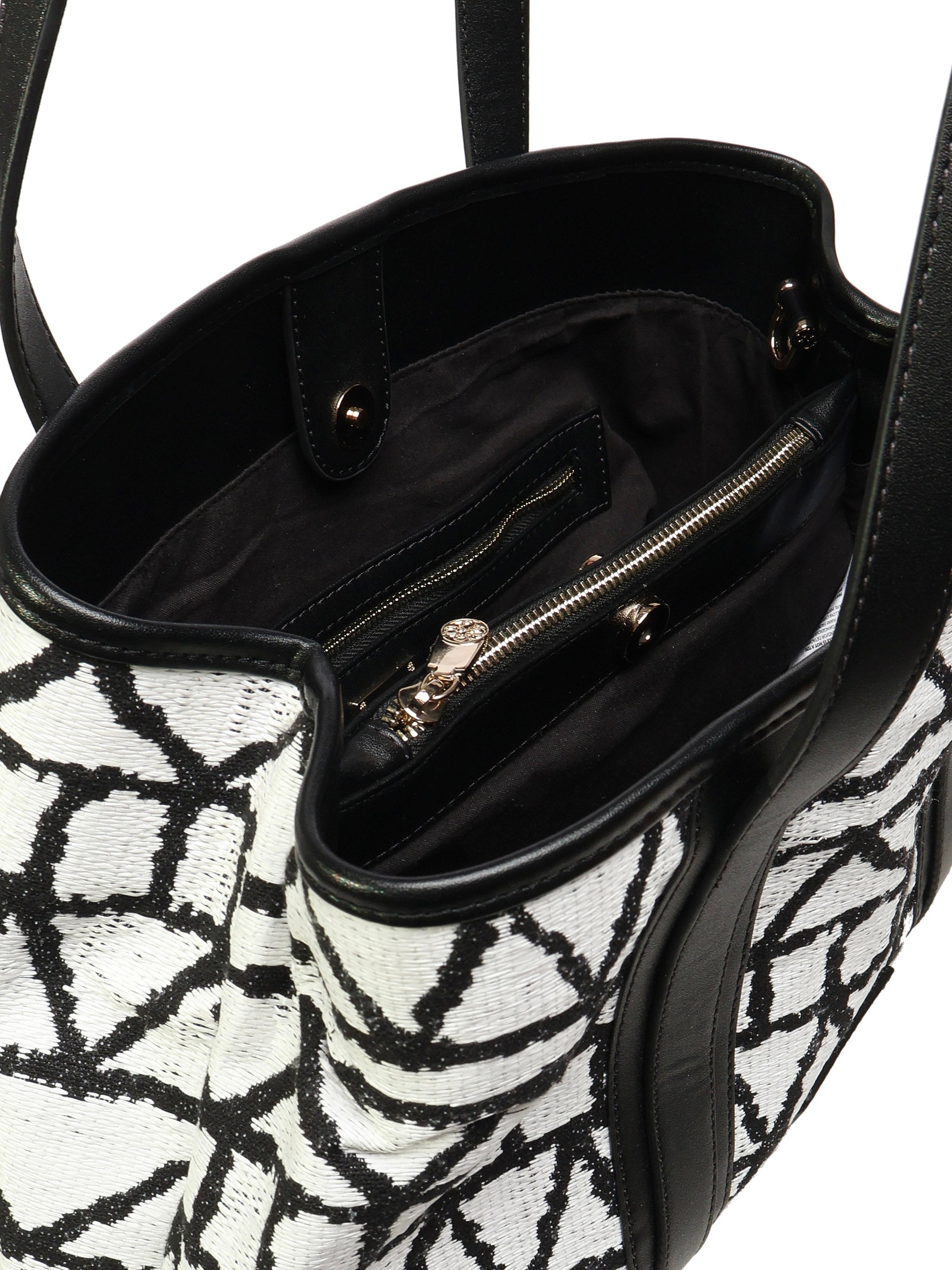 Borsa Tote Beth mini 73BS8VH02 BETHNERO/BIANCO V° 73 