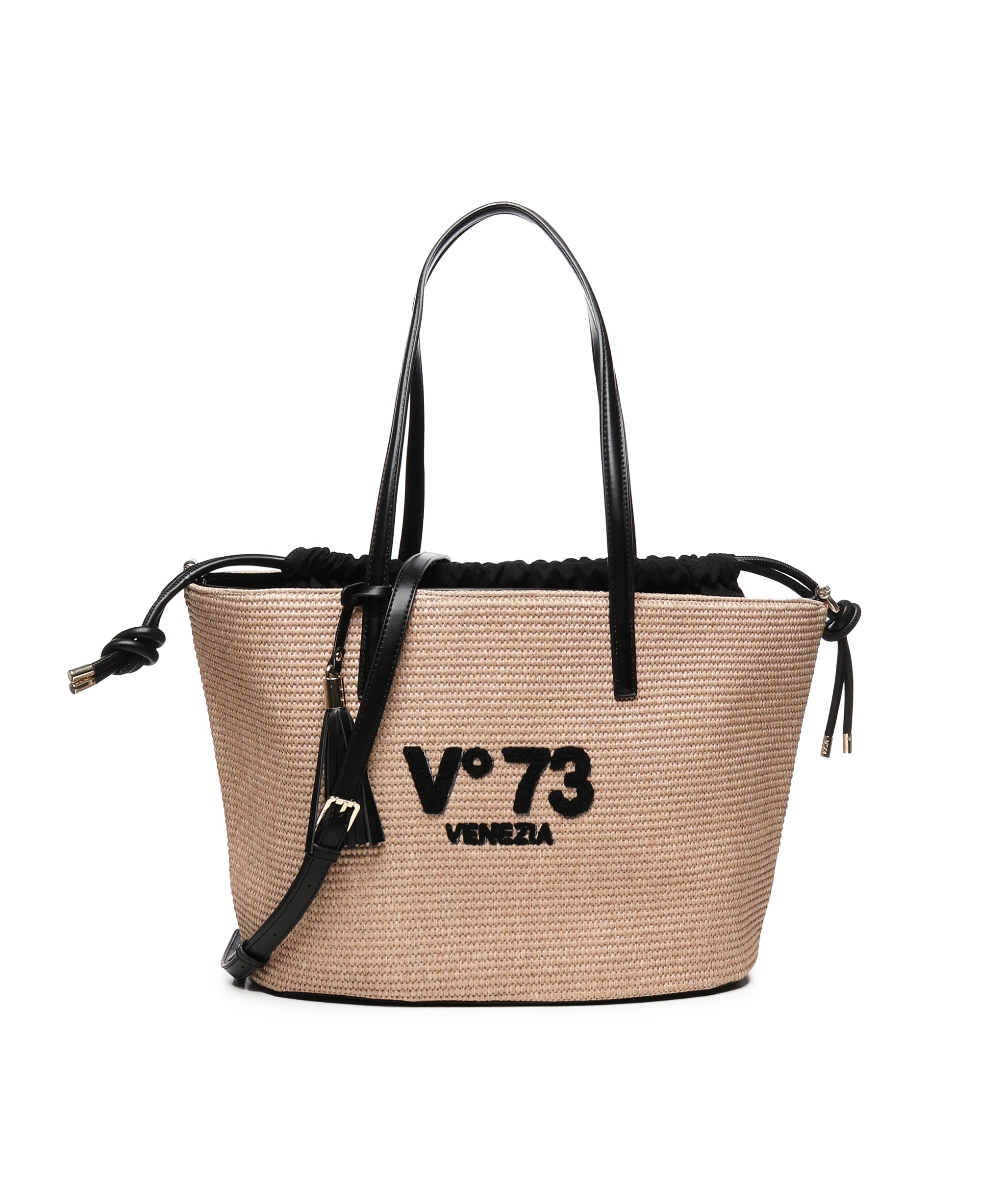 Borsa Tote Inge 73BS8VL01 INGENATURALE/NERO V° 73 