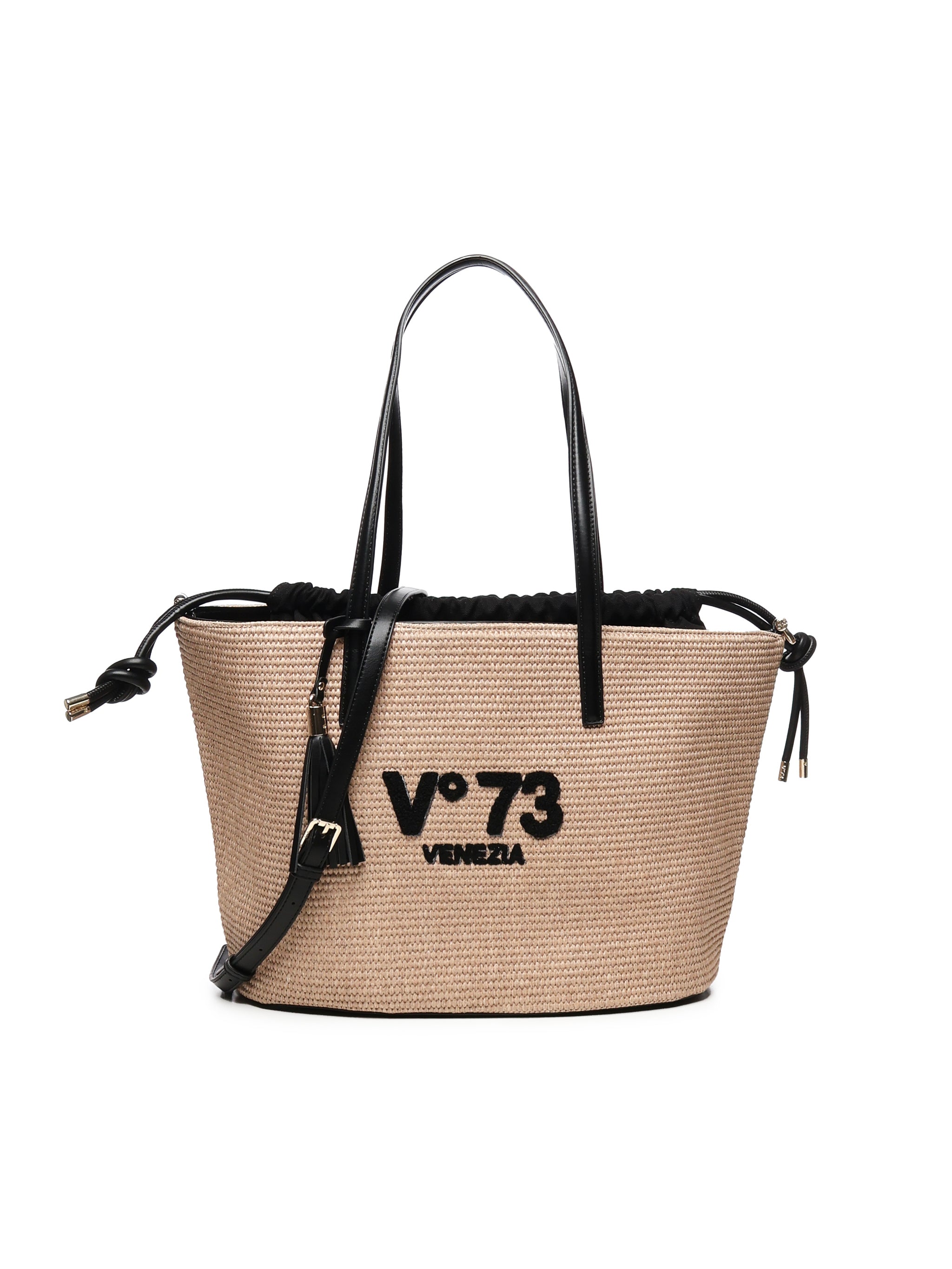 Borsa Tote Inge 73BS8VL01 INGENATURALE/NERO V° 73 
