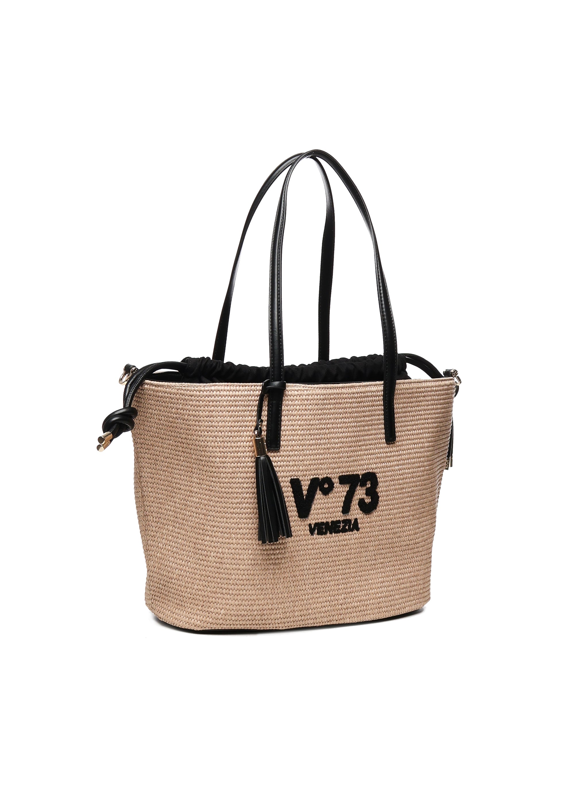 Borsa Tote Inge 73BS8VL01 INGENATURALE/NERO V° 73 