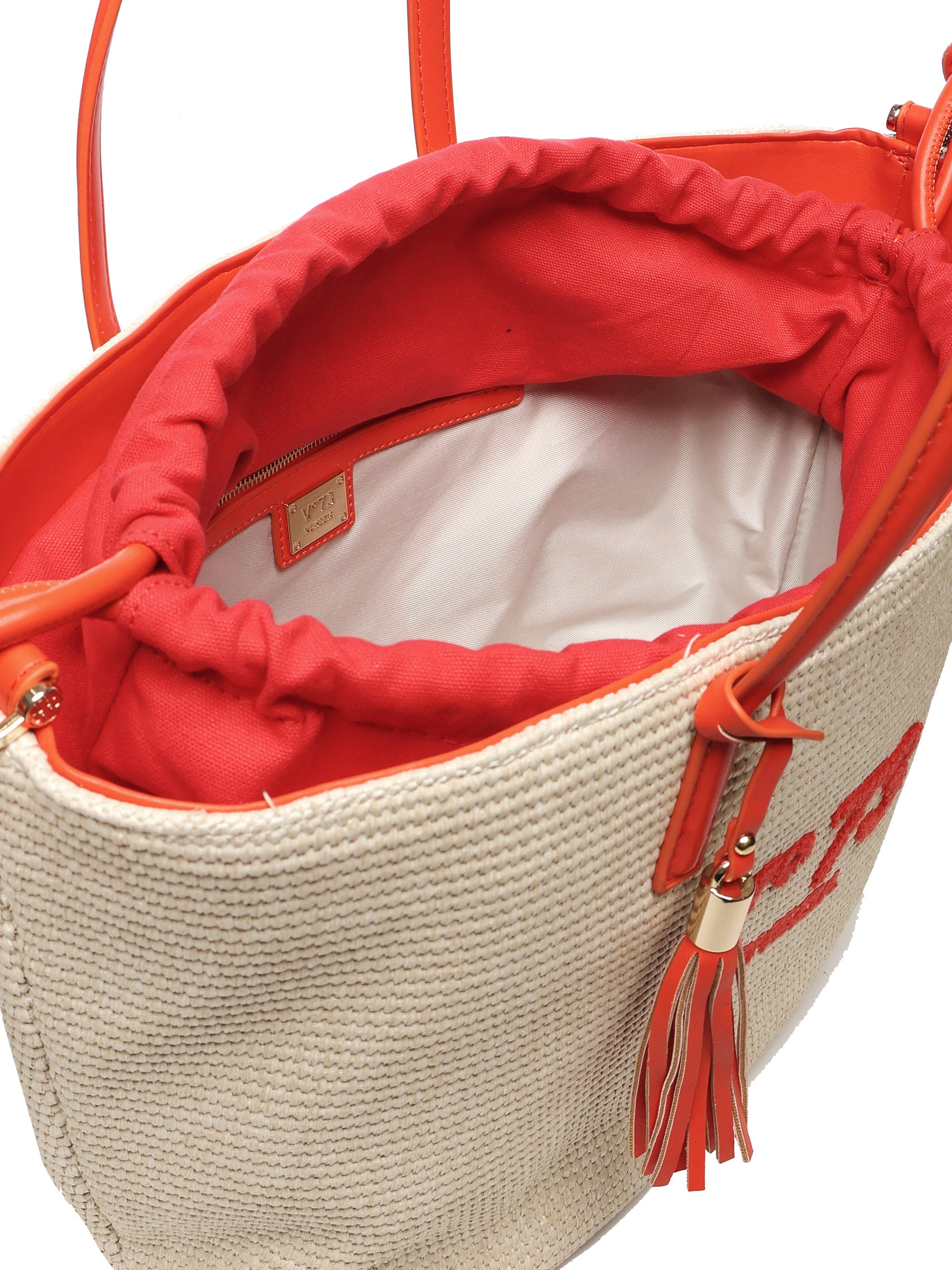 Borsa Tote Inge 73BS8VL01 INGEOFFWH/CORALLO V° 73 