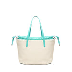 Borsa Tote Inge 73BS8VL01 INGEOFF WHITE/SMERALDO V° 73 