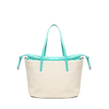 Borsa Tote Inge 73BS8VL01 INGEOFF WHITE/SMERALDO V° 73 