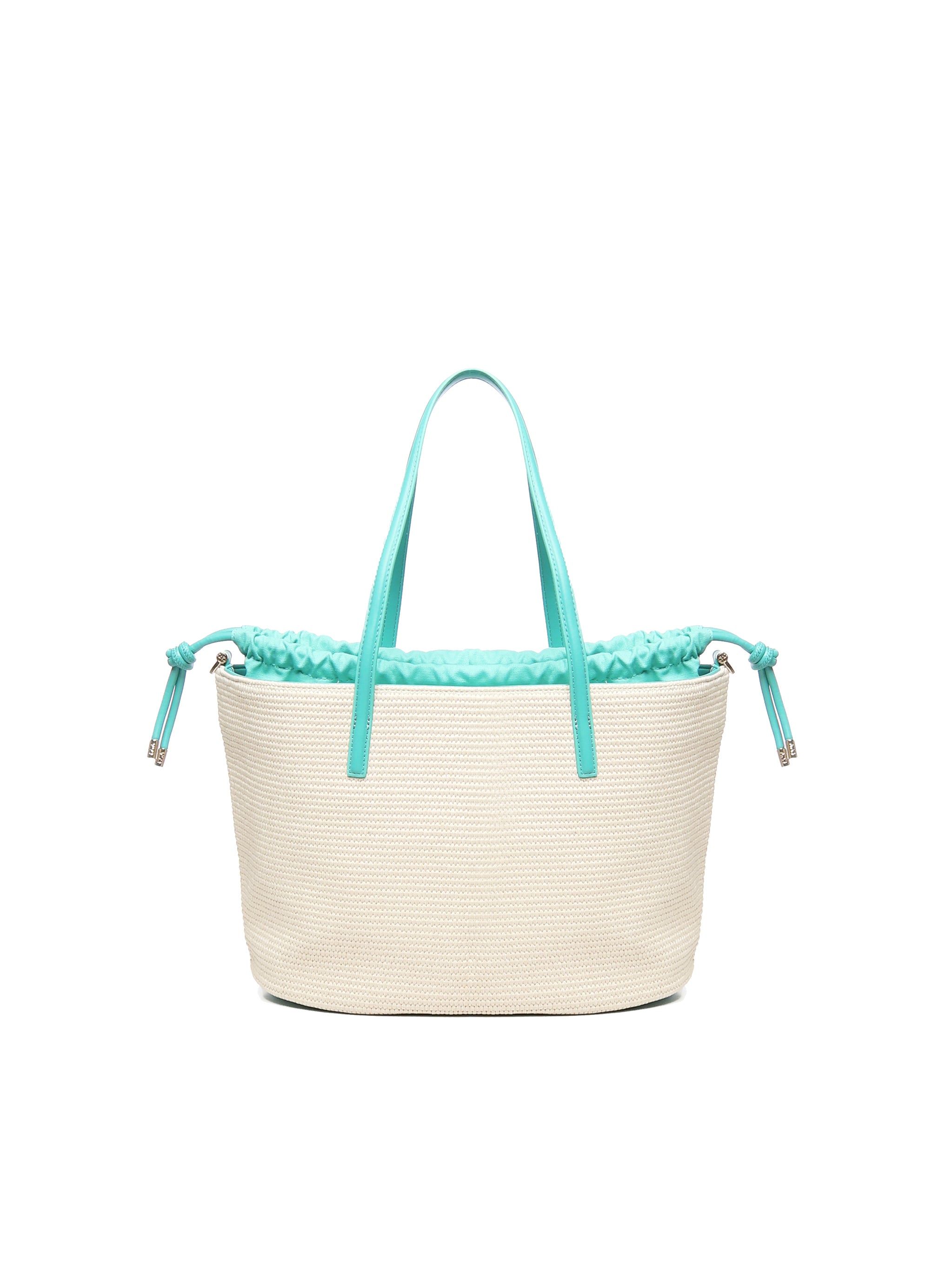 Borsa Tote Inge 73BS8VL01 INGEOFF WHITE/SMERALDO V° 73 