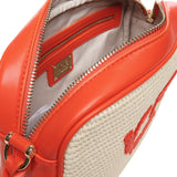 Borsa a tracolla Inge 73BS8VL02 INGEOFFWH/CORALLO V° 73 