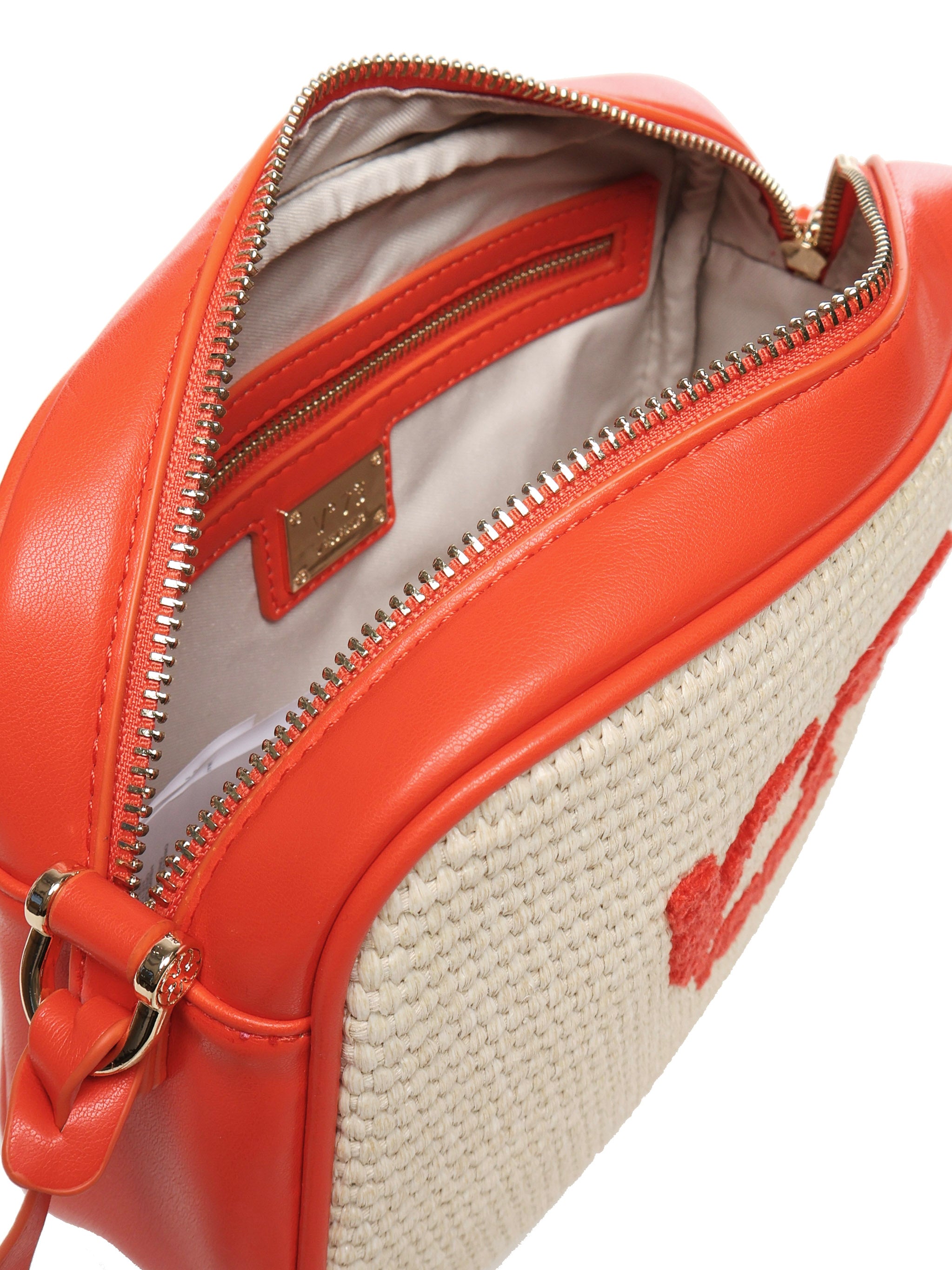 Borsa a tracolla Inge 73BS8VL02 INGEOFFWH/CORALLO V° 73 