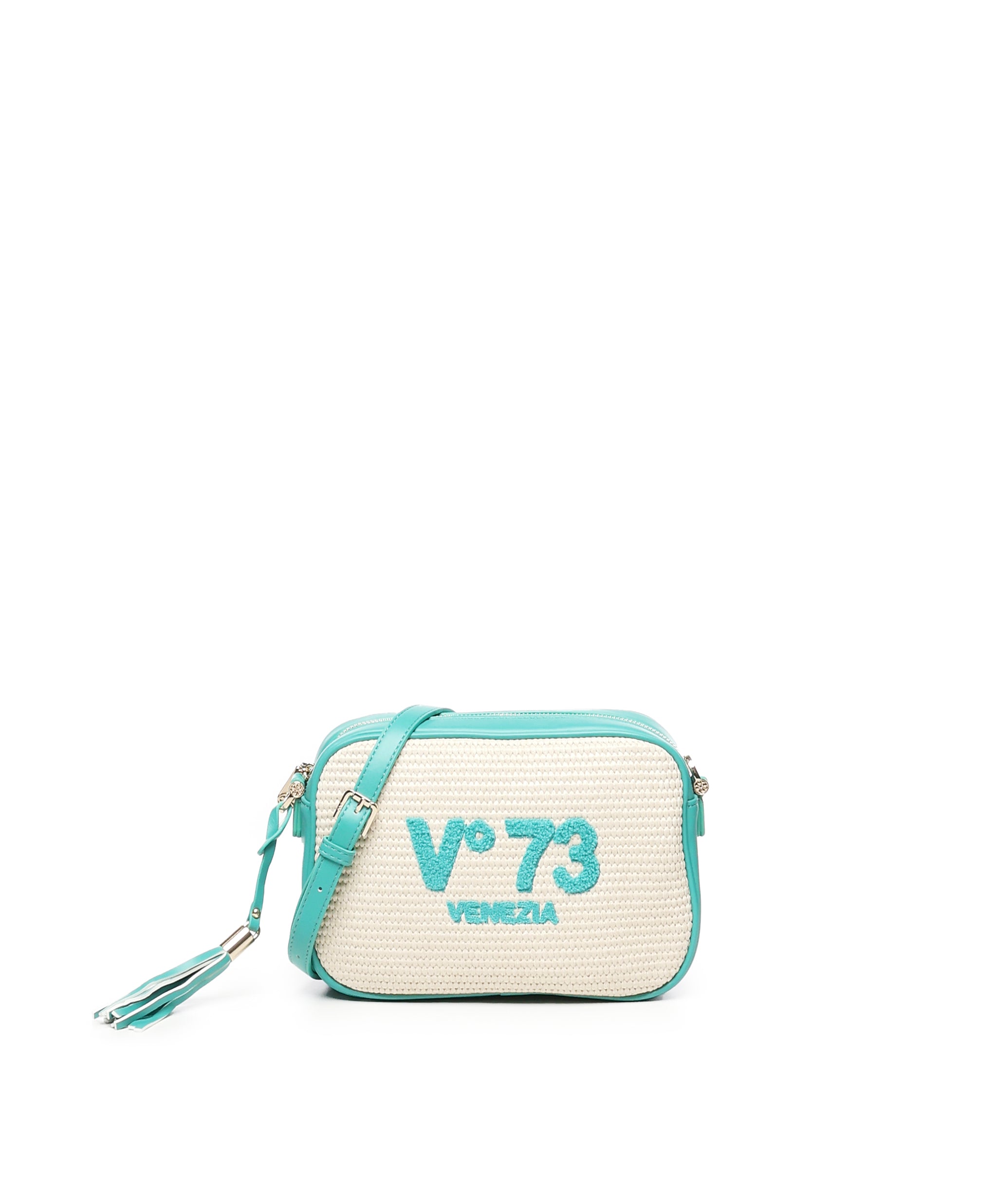 Borsa a tracolla Inge 73BS8VL02 INGEOFF WHITE/SMERALDO V° 73 