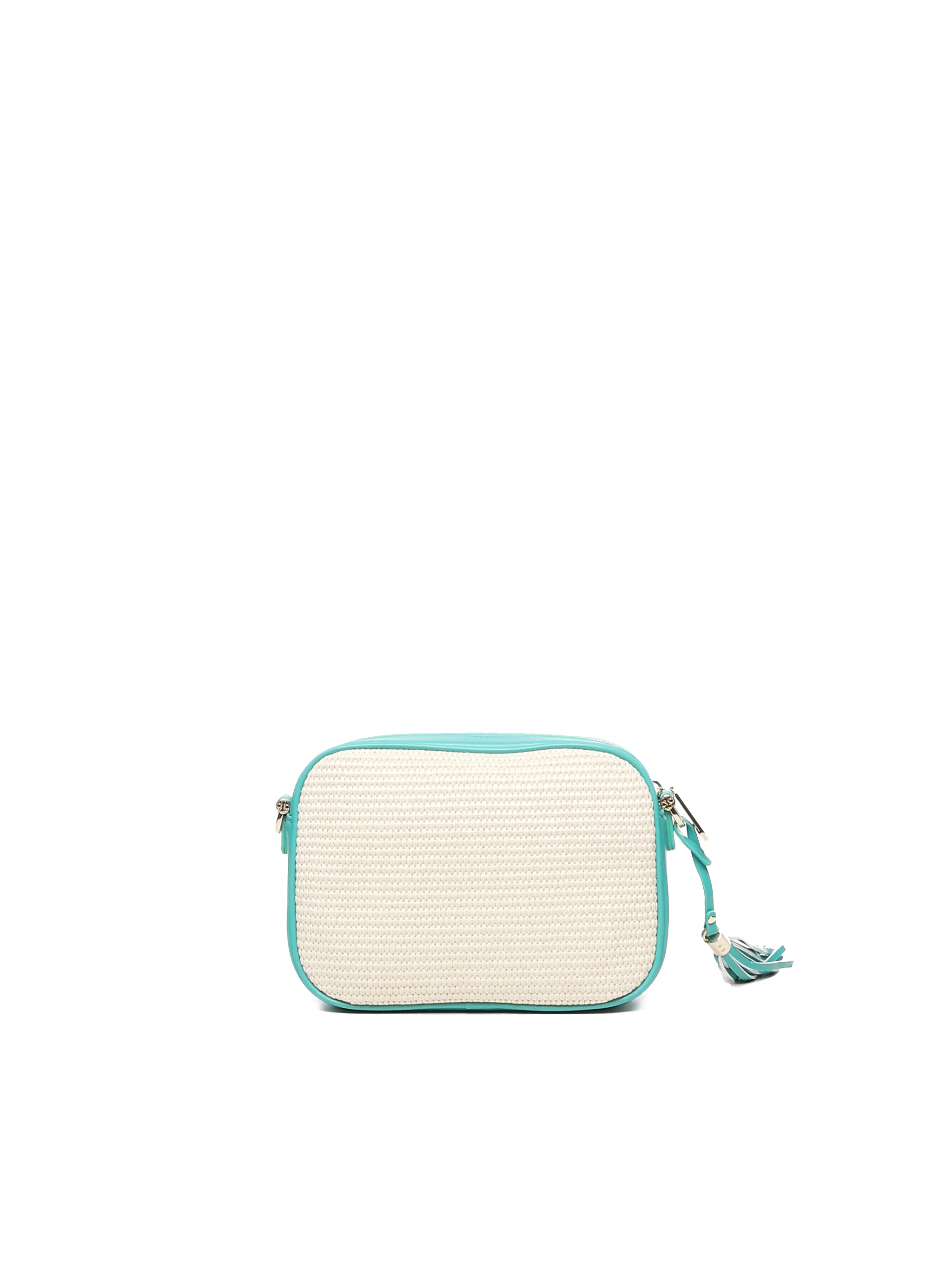 Borsa a tracolla Inge 73BS8VL02 INGEOFF WHITE/SMERALDO V° 73 